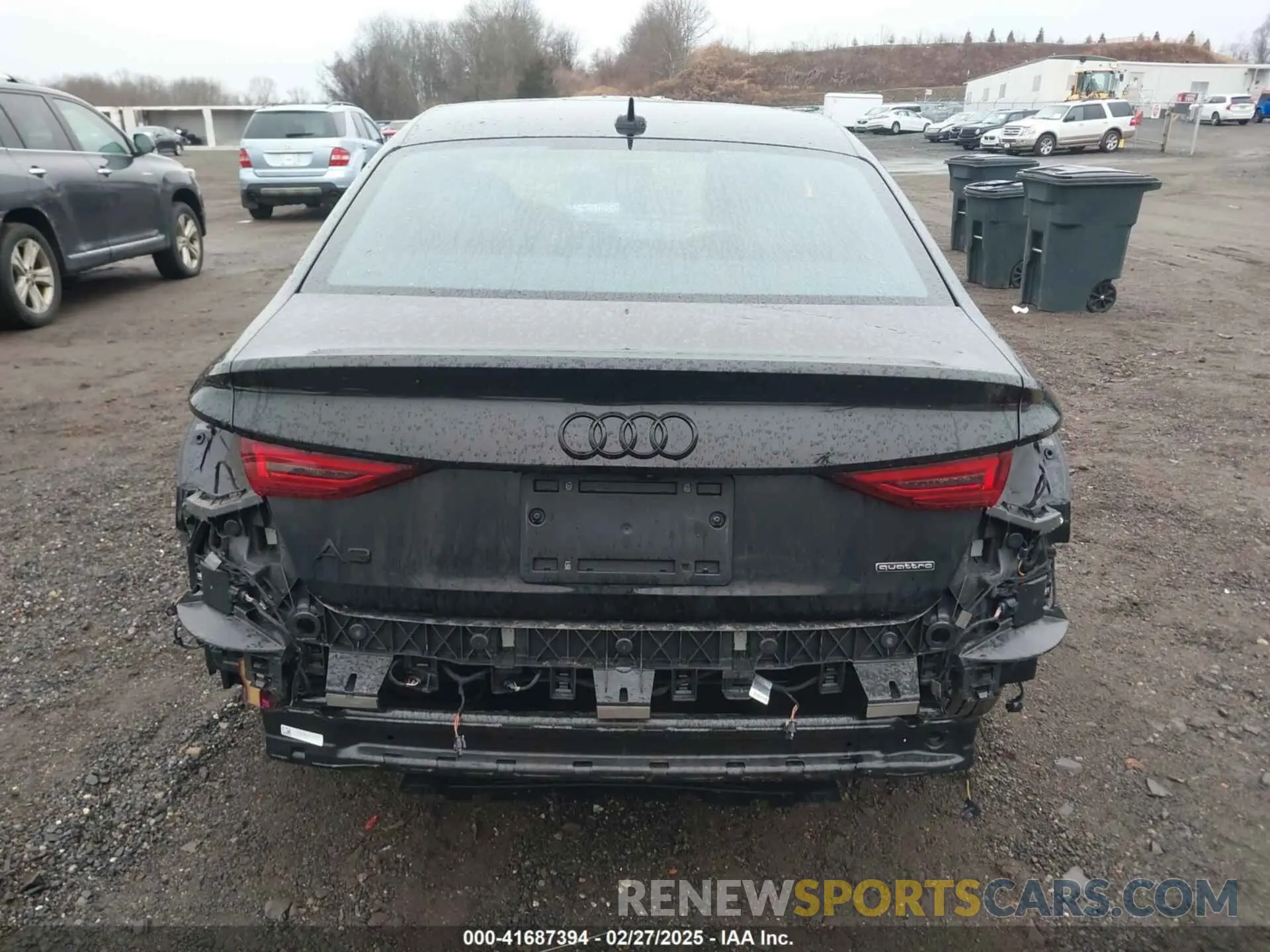 16 fotografías del automóvil dañado WAUGUDGY1PA104004 AUDI A3 2023