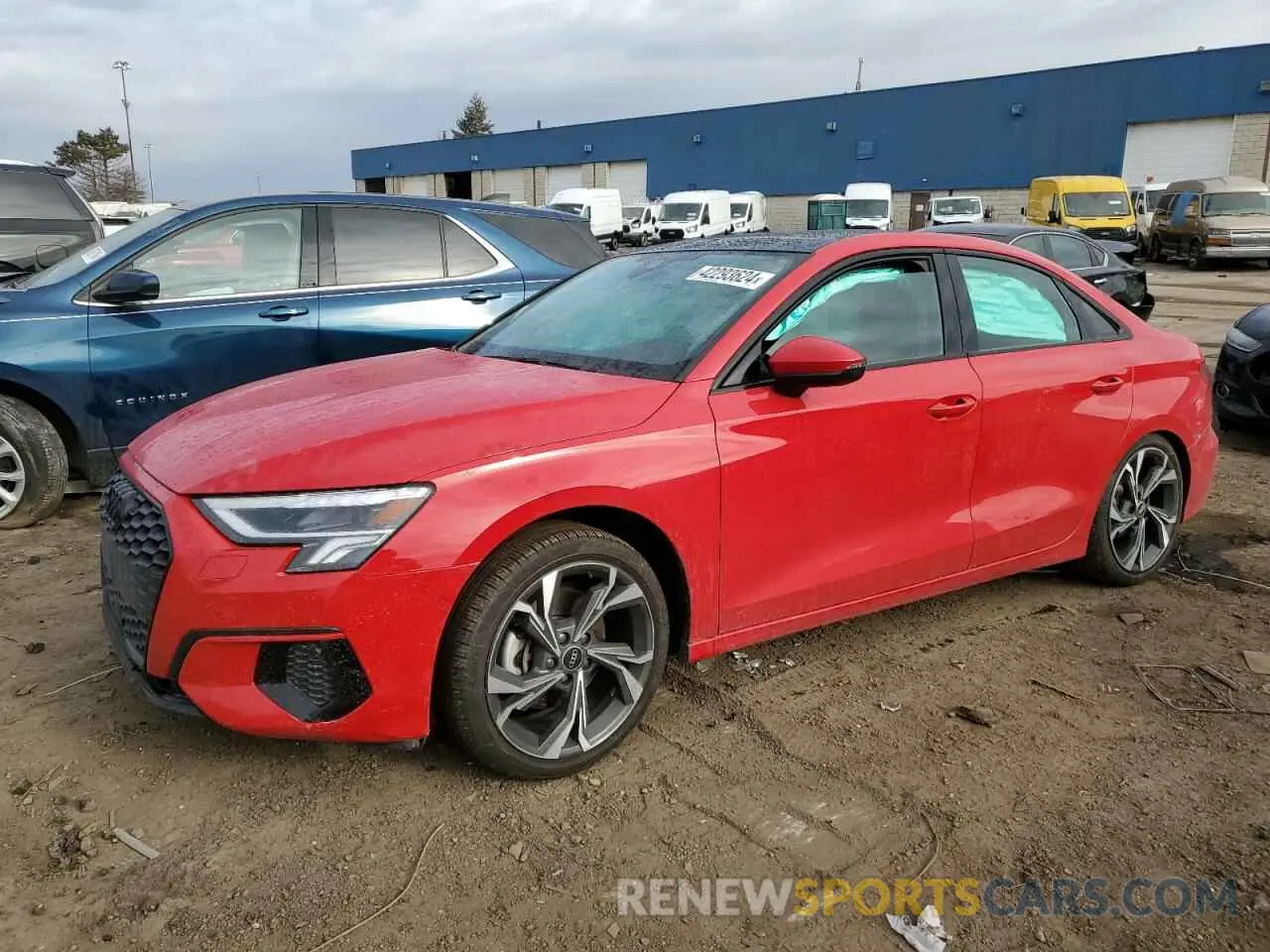 1 fotografías del automóvil dañado WAUGUDGY3PA049054 AUDI A3 2023