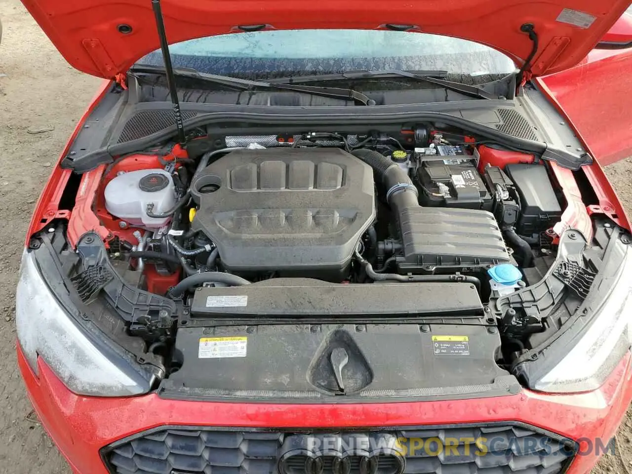 11 fotografías del automóvil dañado WAUGUDGY3PA049054 AUDI A3 2023