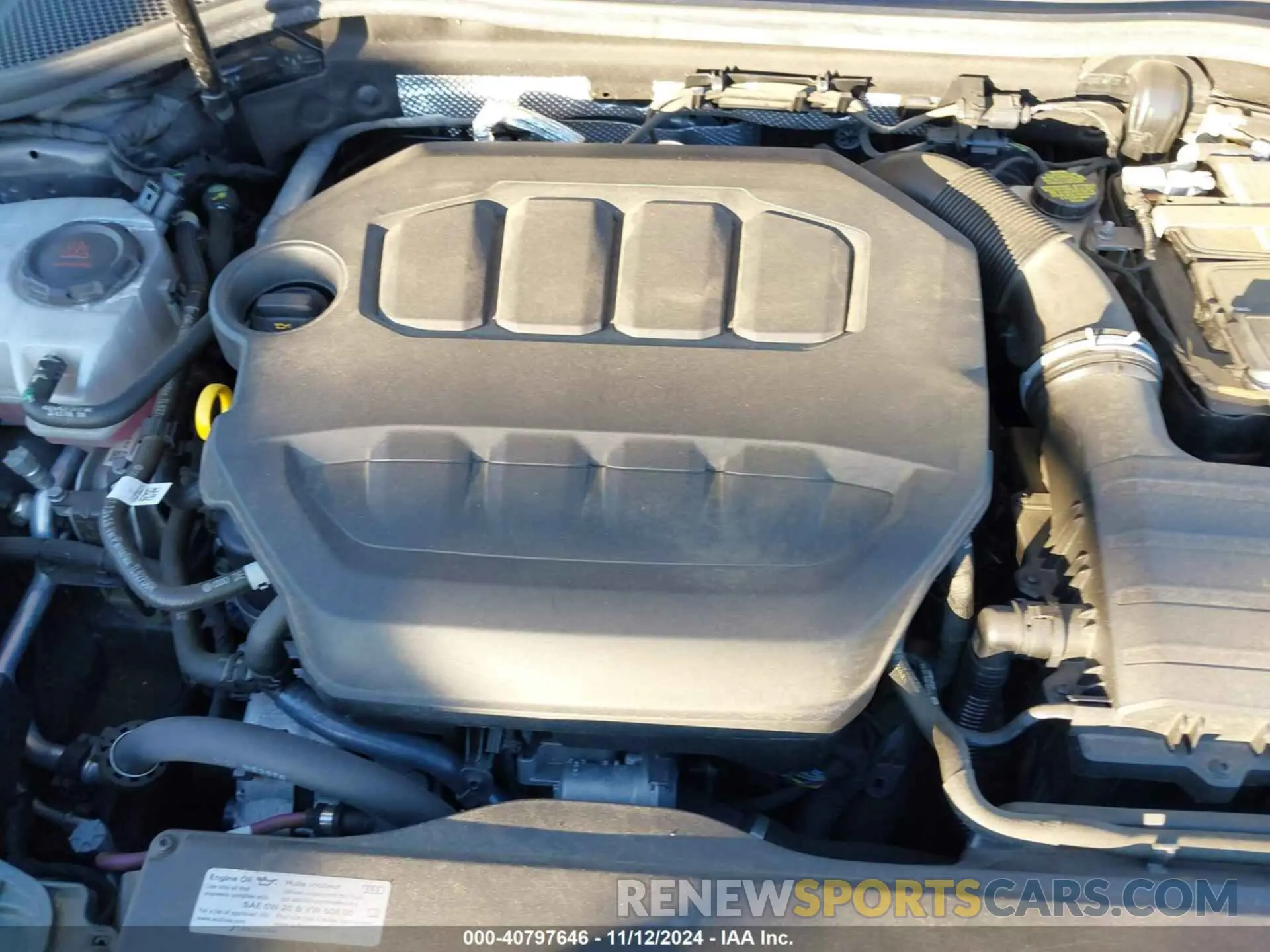 10 fotografías del automóvil dañado WAUGUDGY9PA069132 AUDI A3 2023