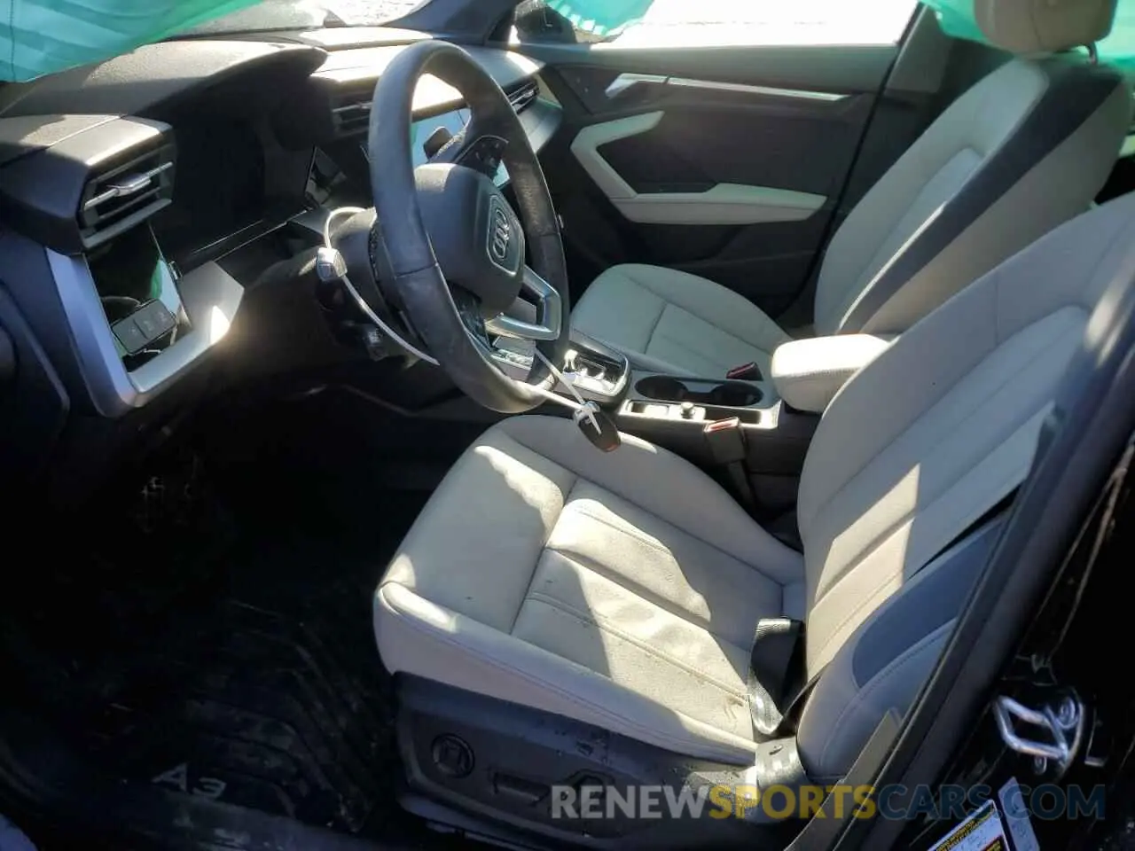 7 fotografías del automóvil dañado WAUHUDGY1PA068299 AUDI A3 2023