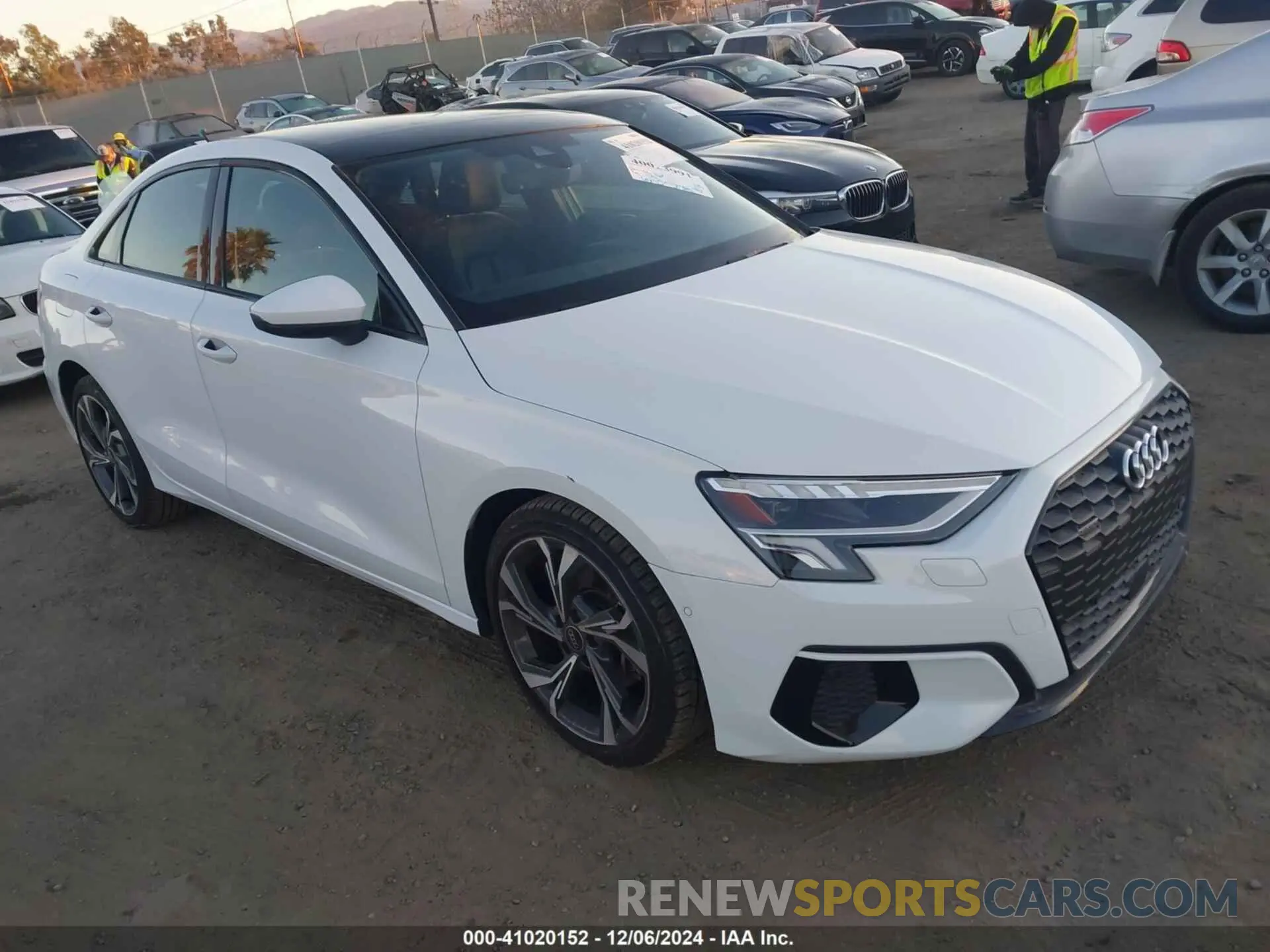 1 fotografías del automóvil dañado WAUHUDGY2PA145388 AUDI A3 2023