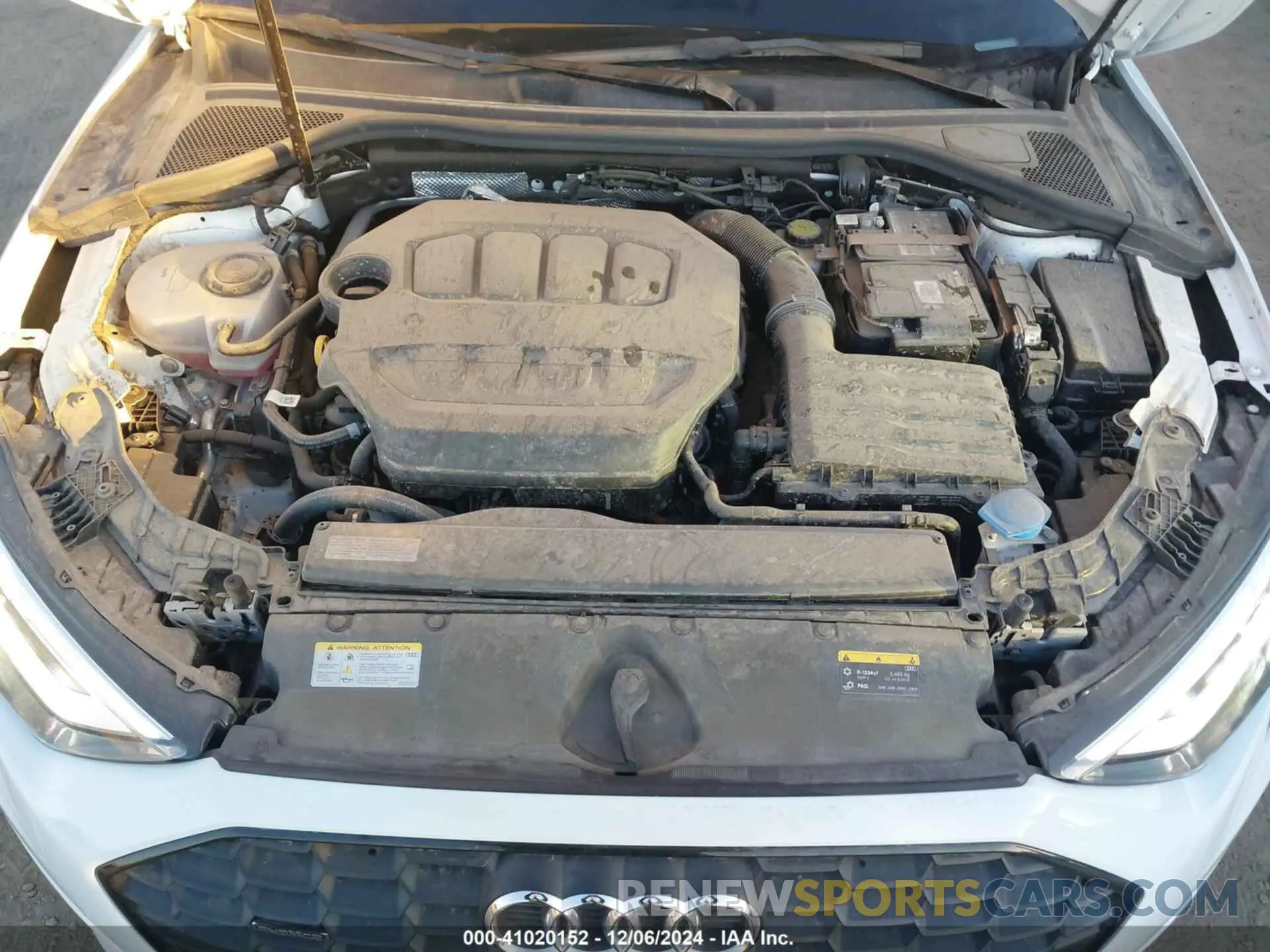 10 fotografías del automóvil dañado WAUHUDGY2PA145388 AUDI A3 2023