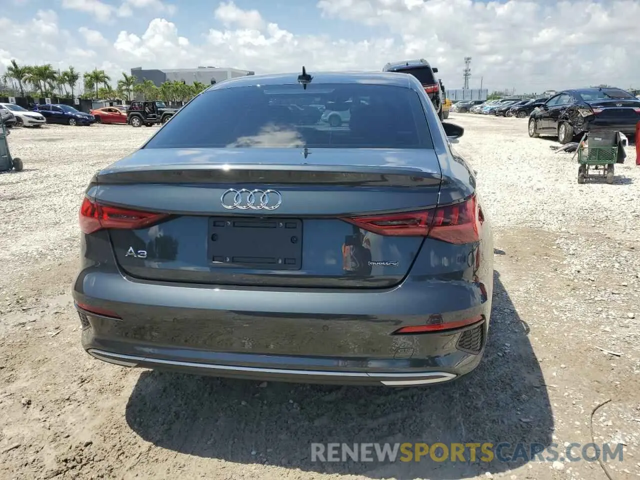 6 fotografías del automóvil dañado WAUHUDGY4PA074078 AUDI A3 2023