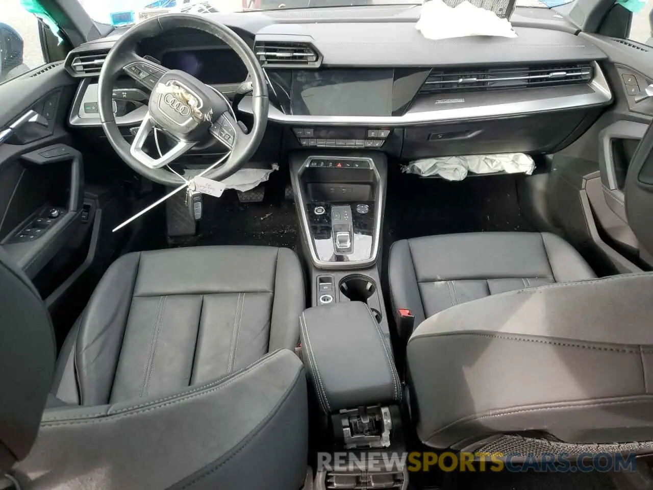 8 fotografías del automóvil dañado WAUHUDGY5PA127371 AUDI A3 2023
