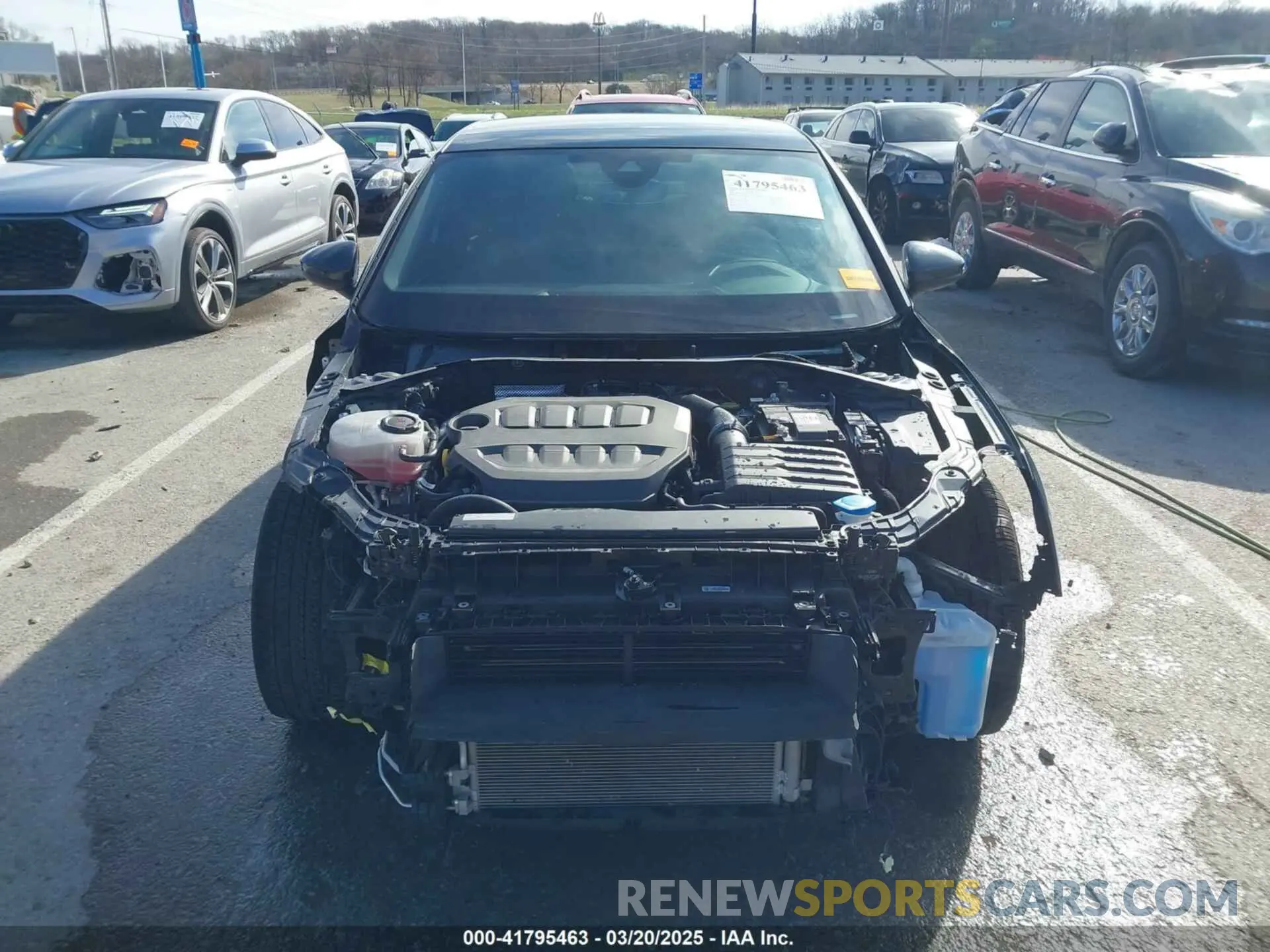 12 fotografías del automóvil dañado WAUHUDGY7PA020774 AUDI A3 2023