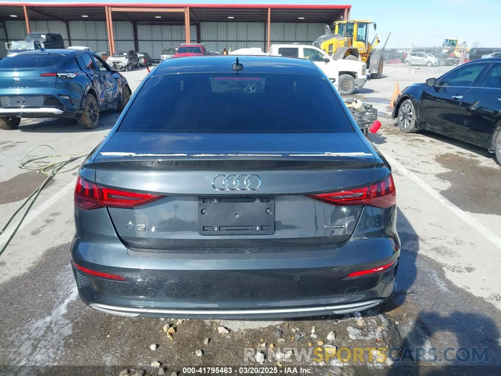 16 fotografías del automóvil dañado WAUHUDGY7PA020774 AUDI A3 2023