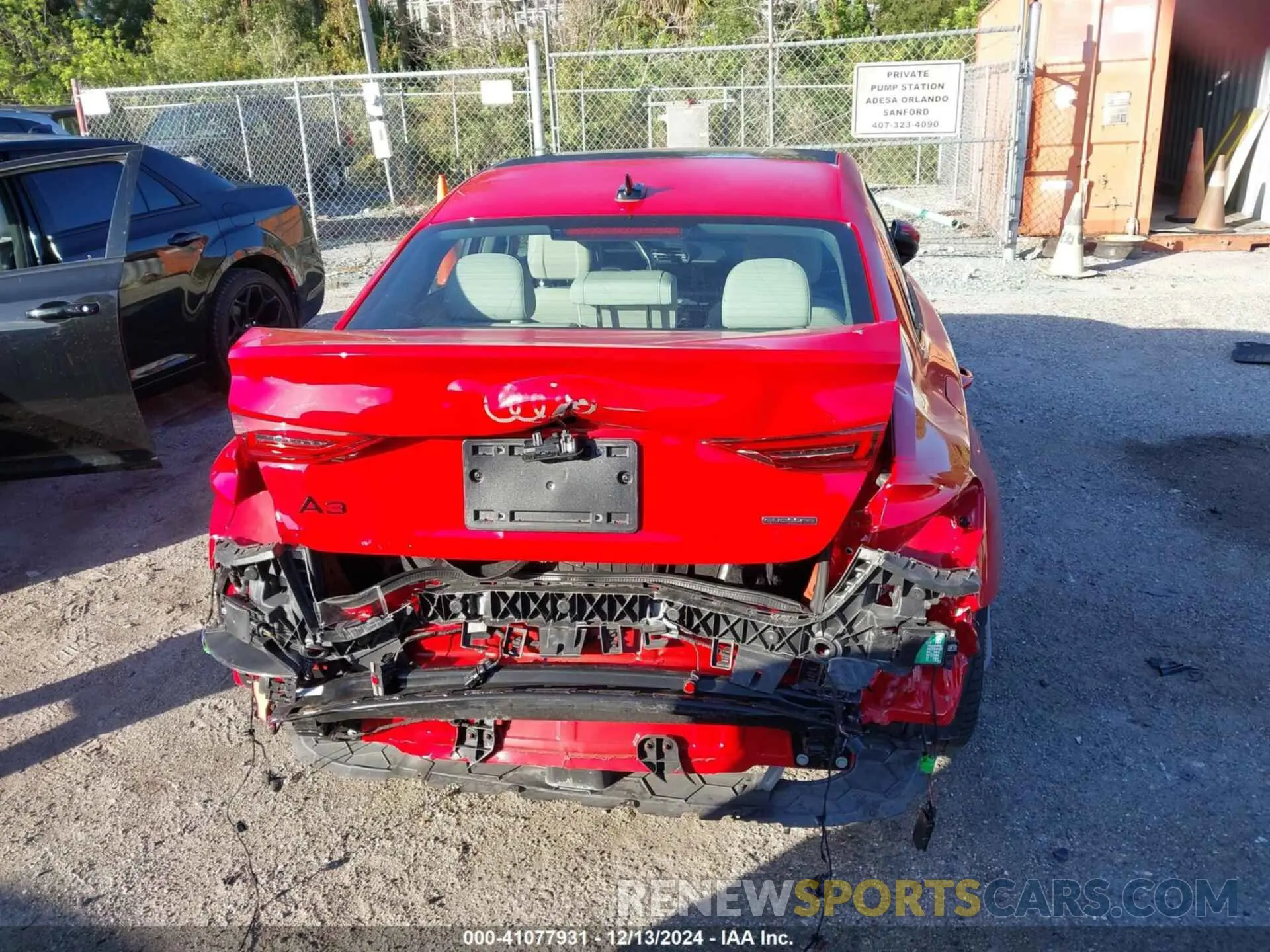 17 fotografías del automóvil dañado WAUHUDGYXPA076918 AUDI A3 2023
