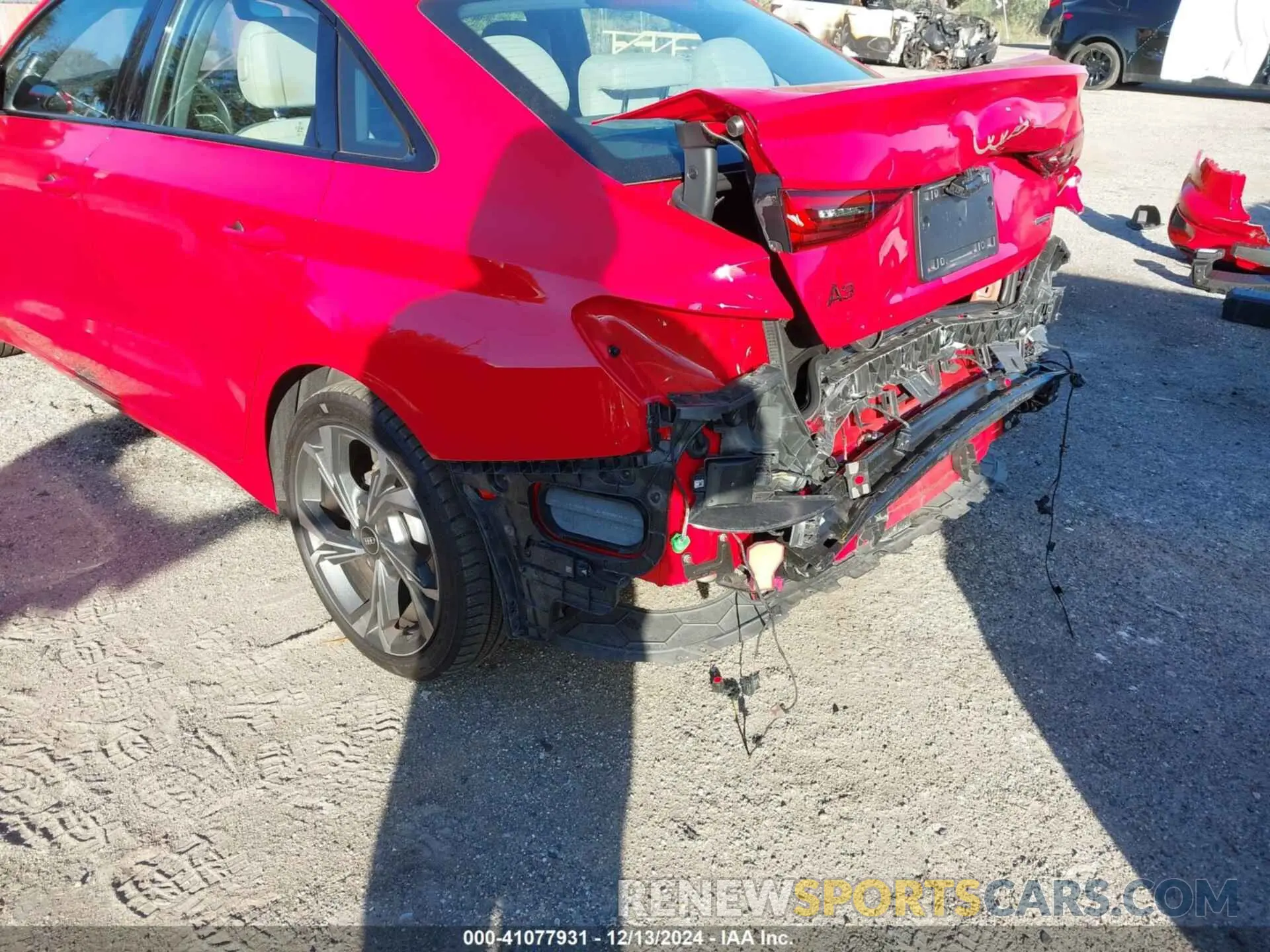 6 fotografías del automóvil dañado WAUHUDGYXPA076918 AUDI A3 2023