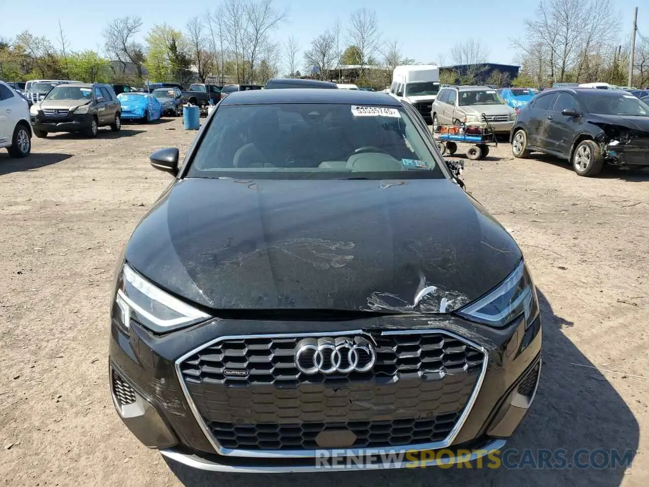 5 fotografías del automóvil dañado WAUHUDGYXPA082671 AUDI A3 2023