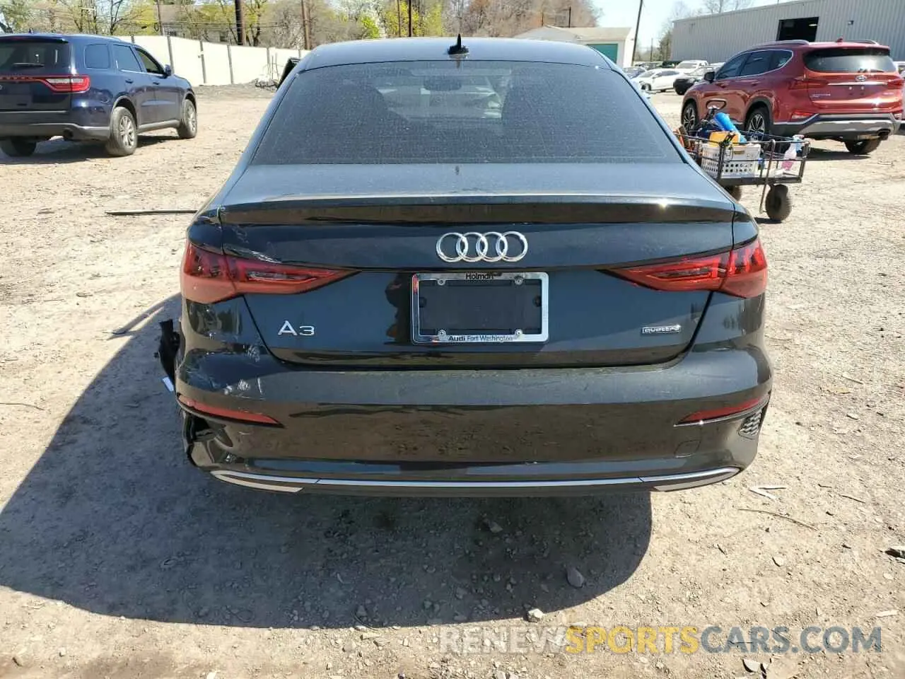 6 fotografías del automóvil dañado WAUHUDGYXPA082671 AUDI A3 2023