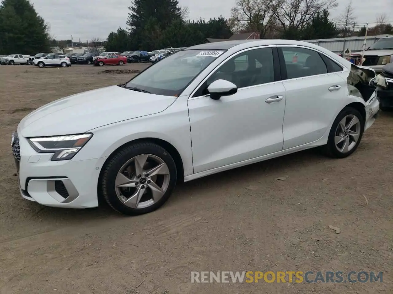 1 fotografías del automóvil dañado WAUHUDGYXPA132419 AUDI A3 2023