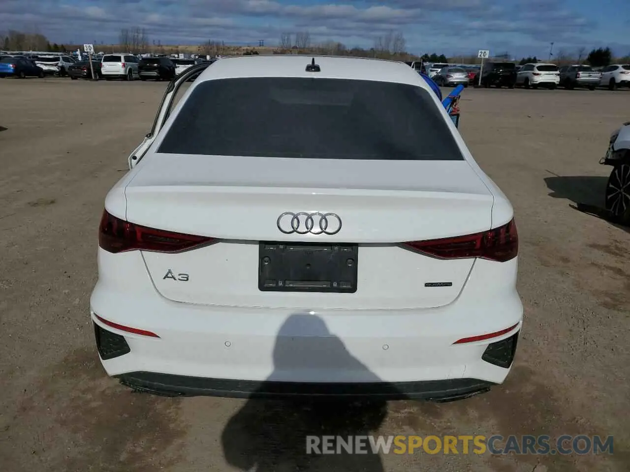 6 fotografías del automóvil dañado WAULUCGY0PA097524 AUDI A3 2023