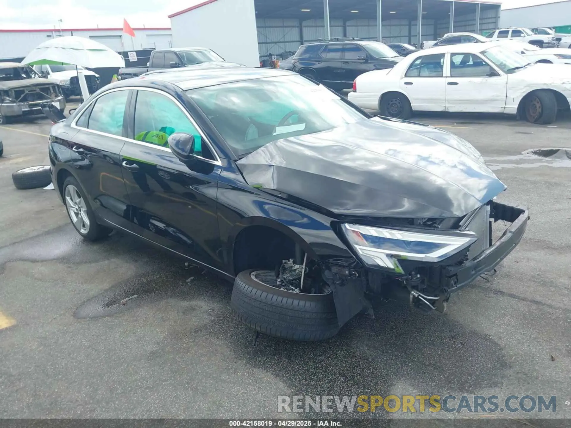 1 fotografías del automóvil dañado WAUAUDGY2RA102660 AUDI A3 2024