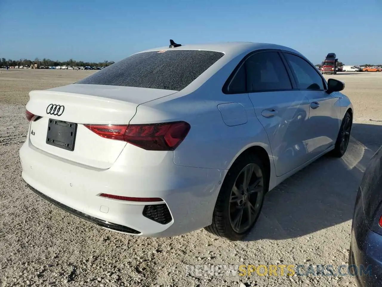 3 fotografías del automóvil dañado WAUAUDGY3RA000803 AUDI A3 2024