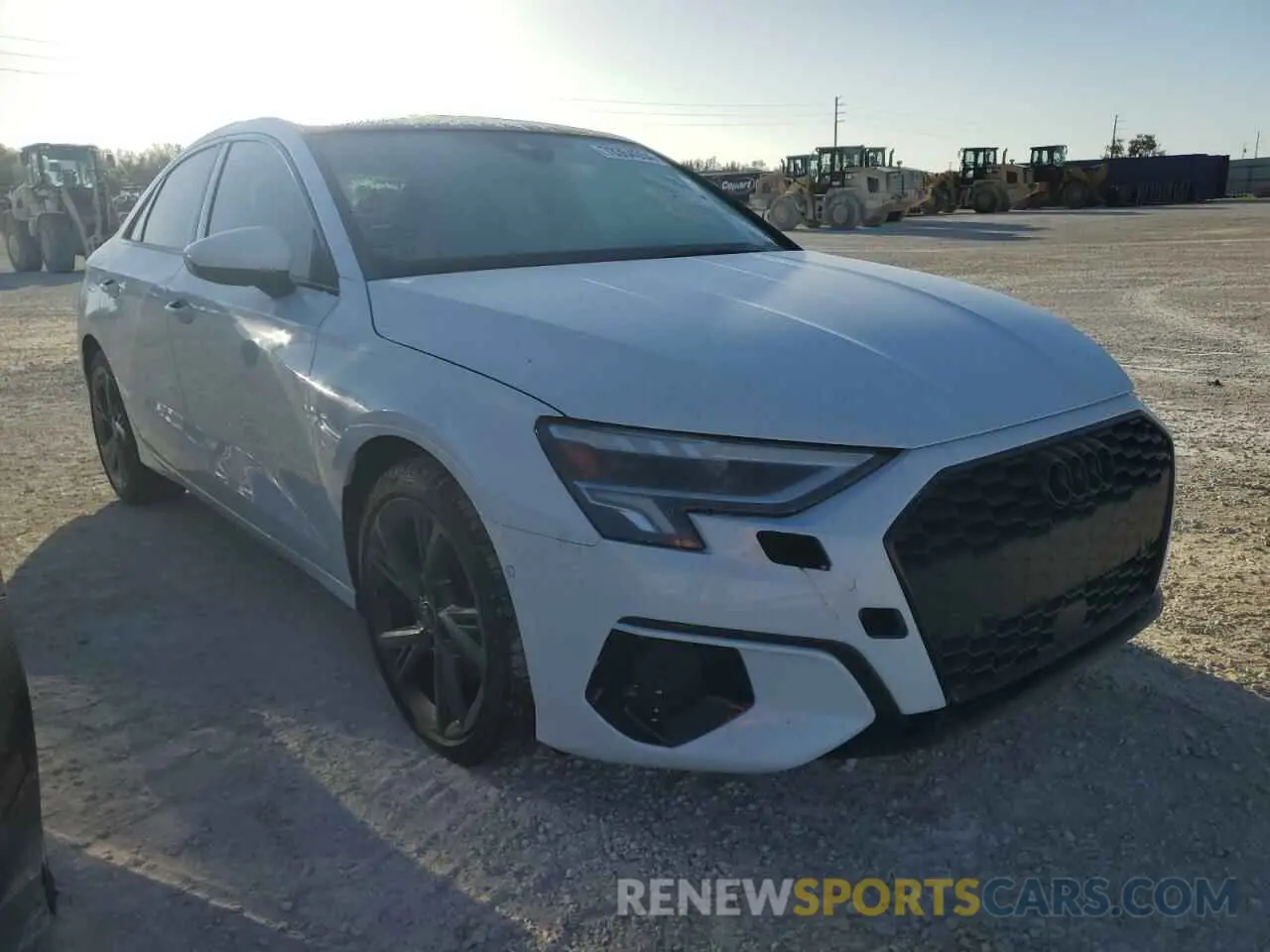 4 fotografías del automóvil dañado WAUAUDGY3RA000803 AUDI A3 2024