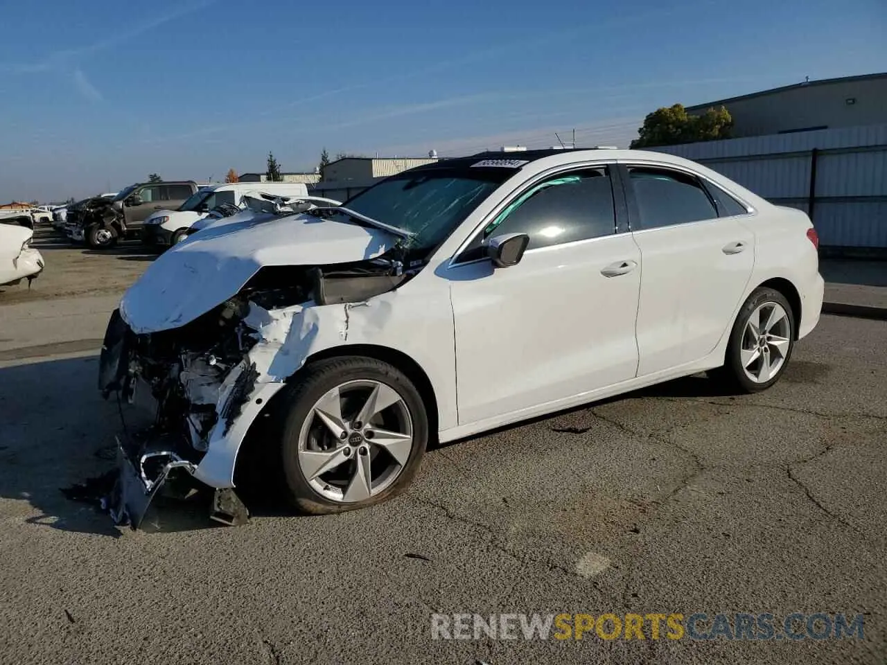 1 fotografías del automóvil dañado WAUAUDGY3RA053663 AUDI A3 2024