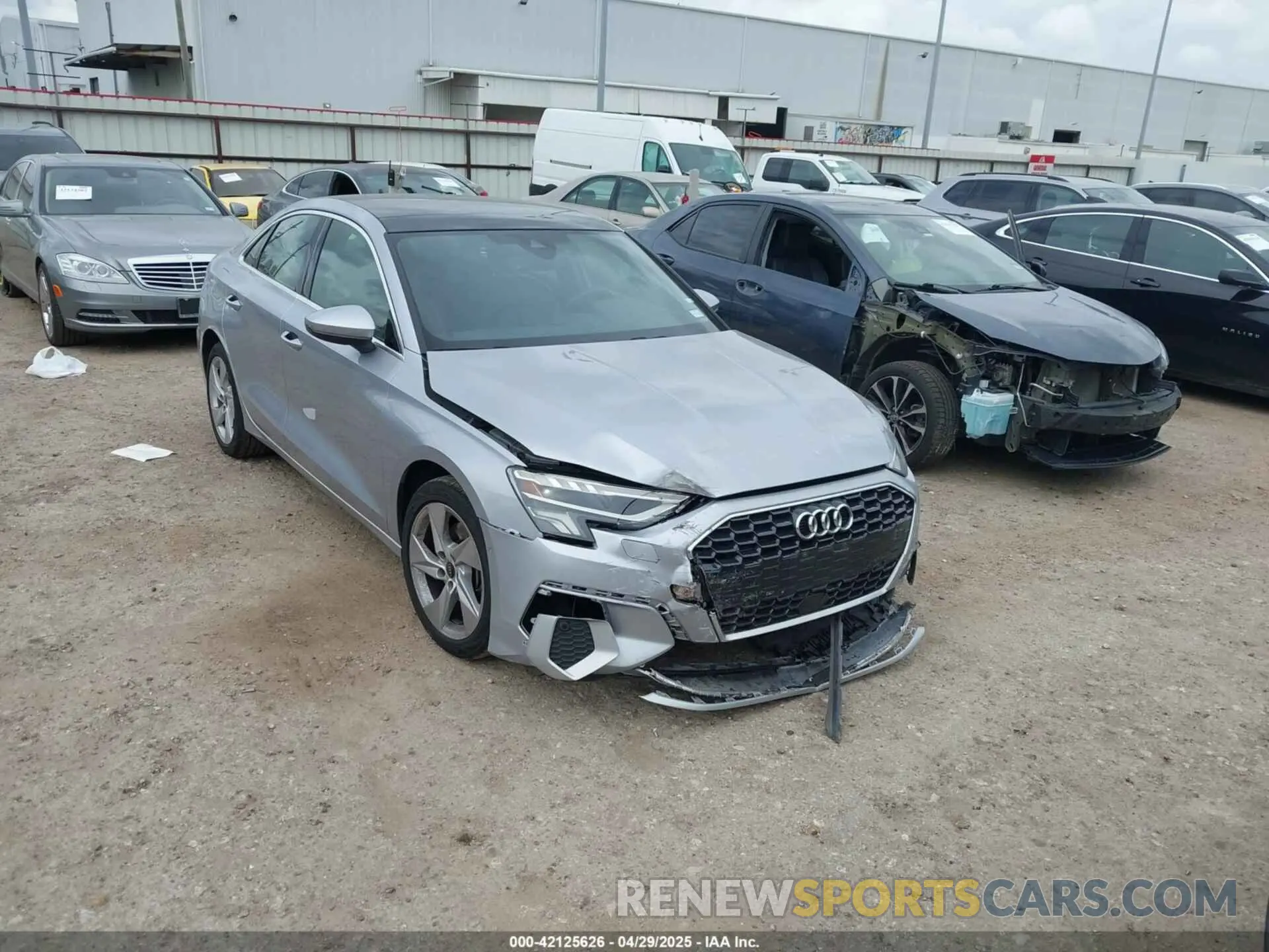 1 fotografías del automóvil dañado WAUAUDGY4RA043398 AUDI A3 2024