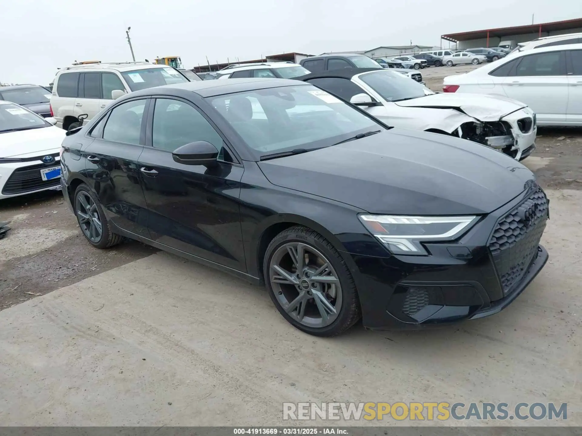 1 fotografías del automóvil dañado WAUAUDGY4RA137345 AUDI A3 2024