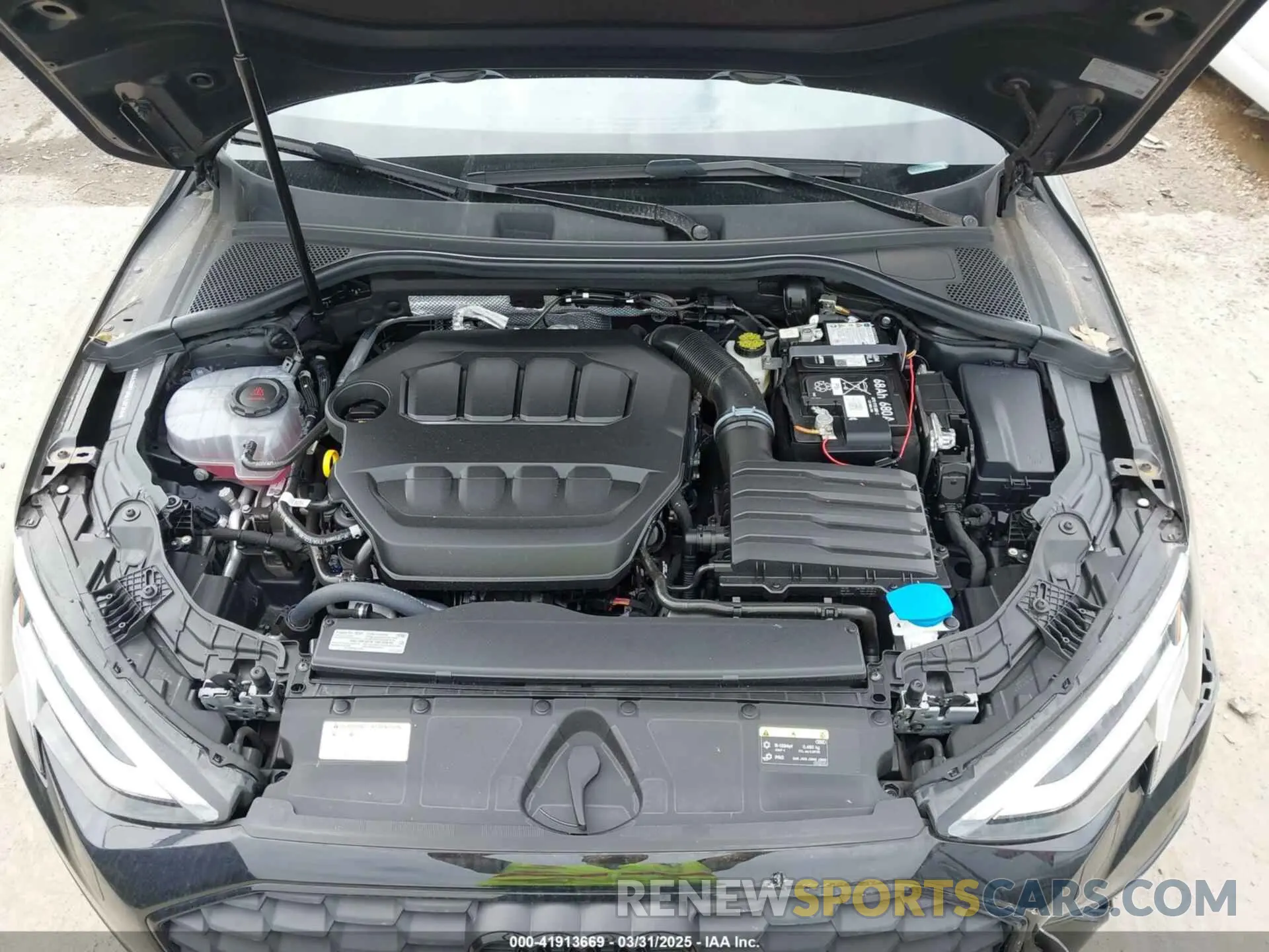 10 fotografías del automóvil dañado WAUAUDGY4RA137345 AUDI A3 2024