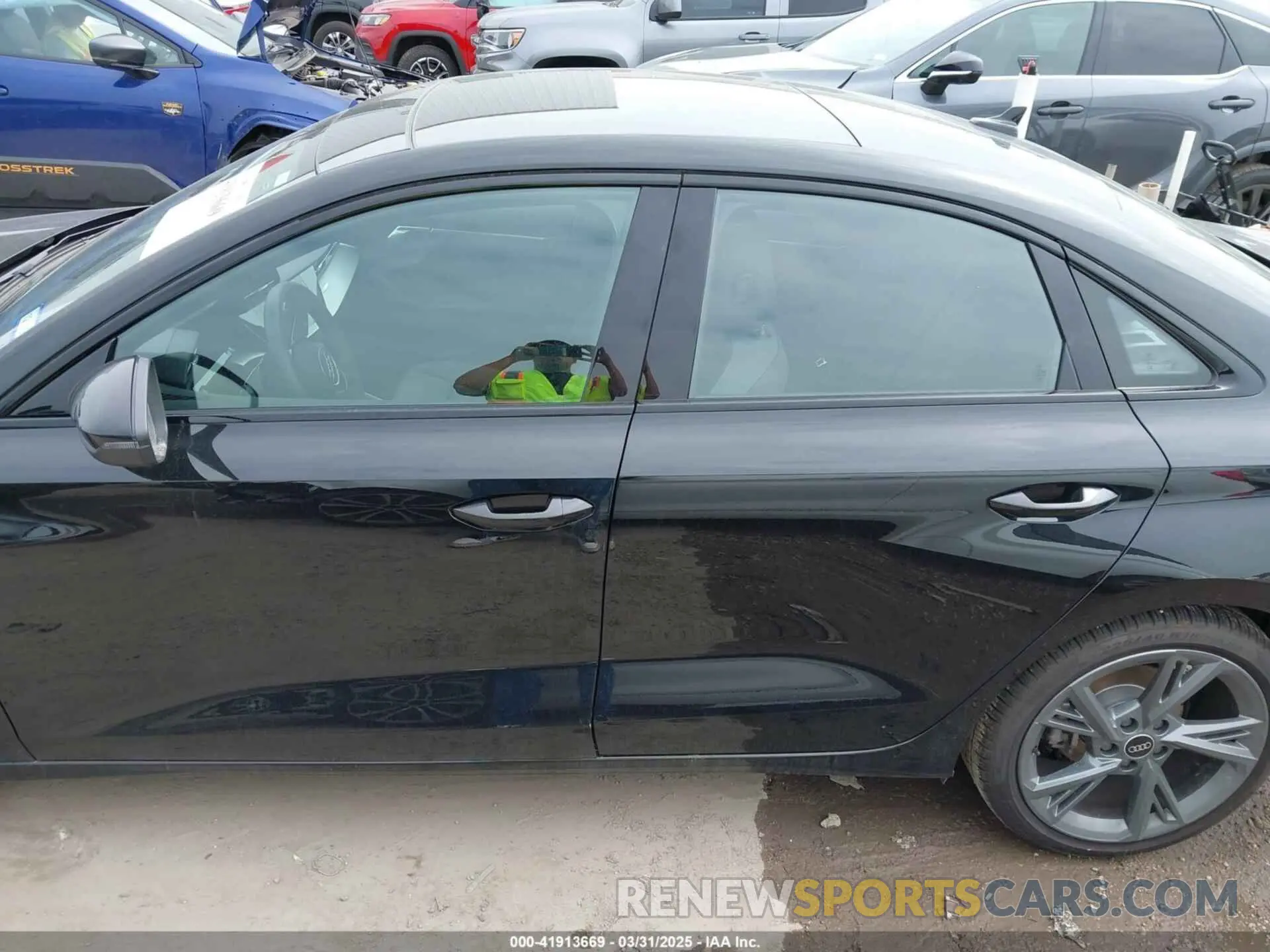 15 fotografías del automóvil dañado WAUAUDGY4RA137345 AUDI A3 2024