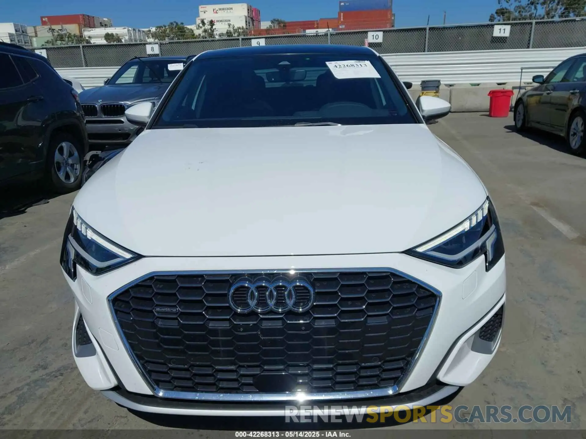 12 fotografías del automóvil dañado WAUGUDGY1RA066860 AUDI A3 2024