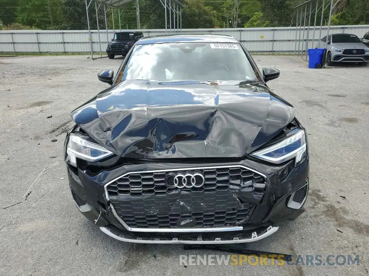 5 fotografías del automóvil dañado WAUGUDGY7RA138483 AUDI A3 2024