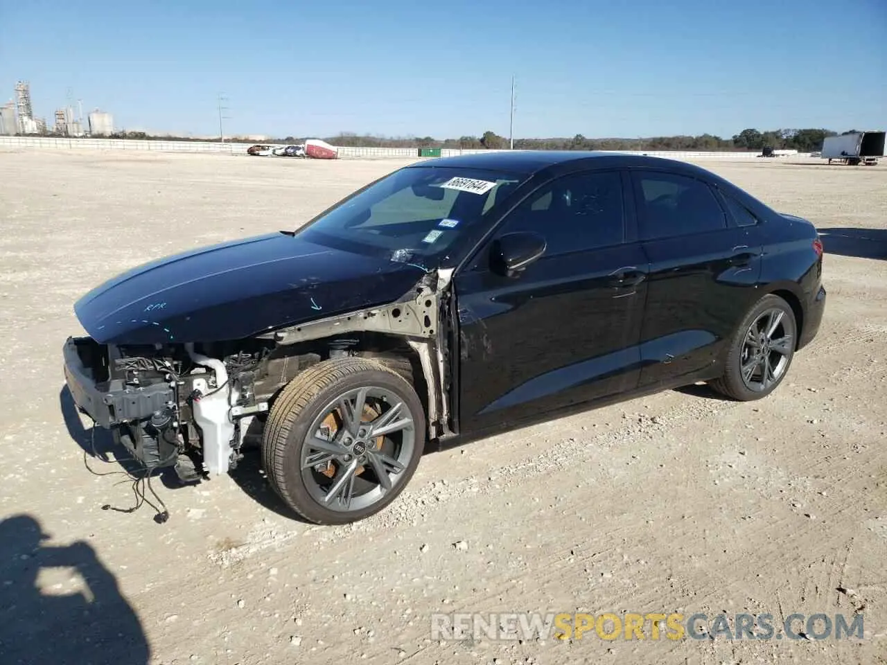 1 fotografías del automóvil dañado WAUHUDGY0RA052632 AUDI A3 2024