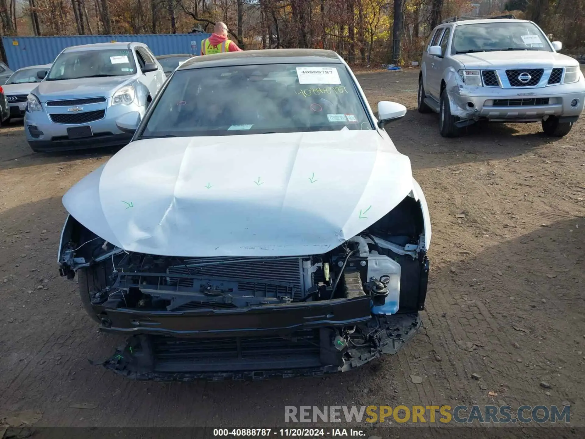 12 fotografías del automóvil dañado WAUHUDGY5RA020193 AUDI A3 2024