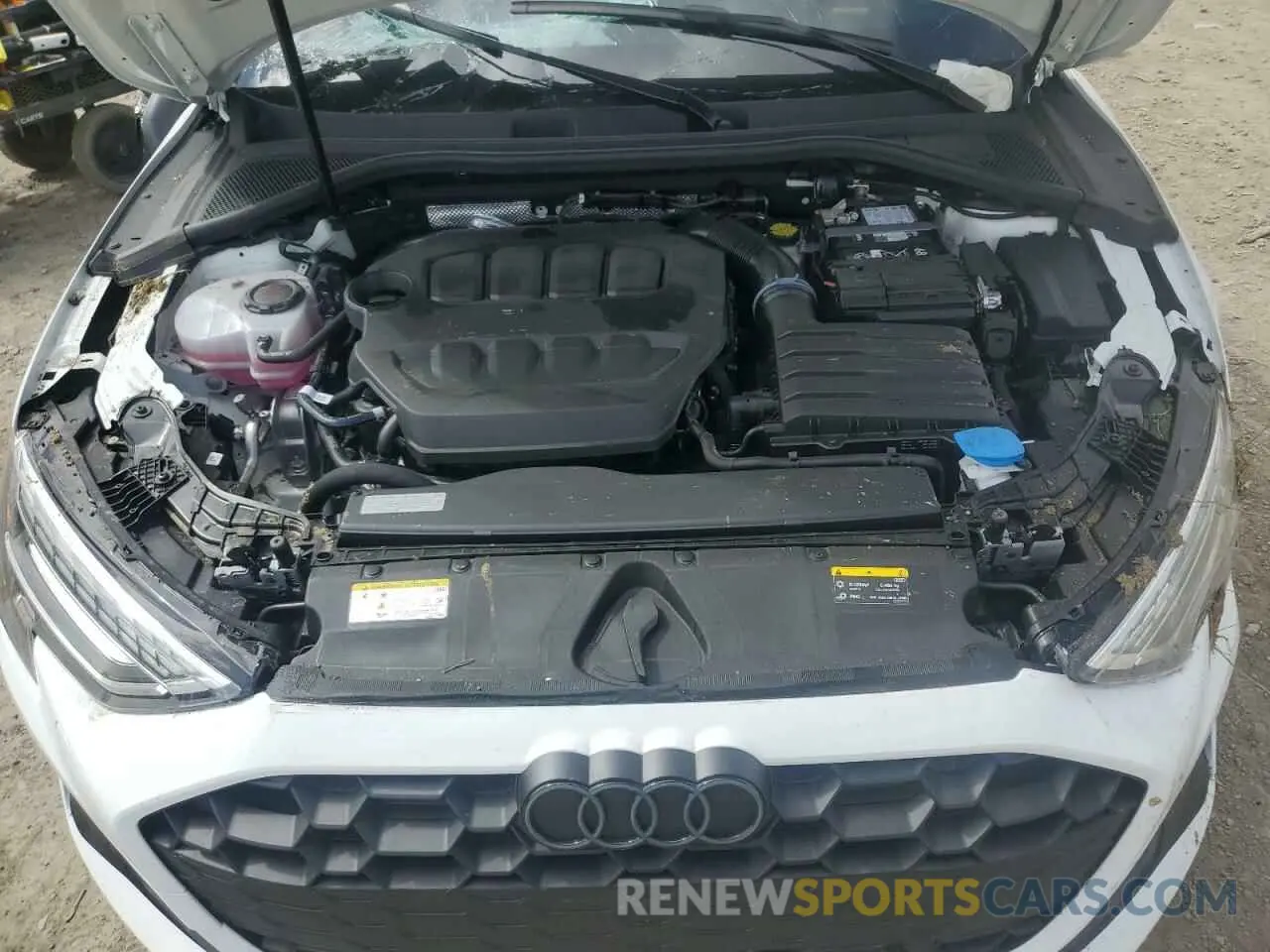 13 fotografías del automóvil dañado WAUGUDGY1SA060725 AUDI A3 2025