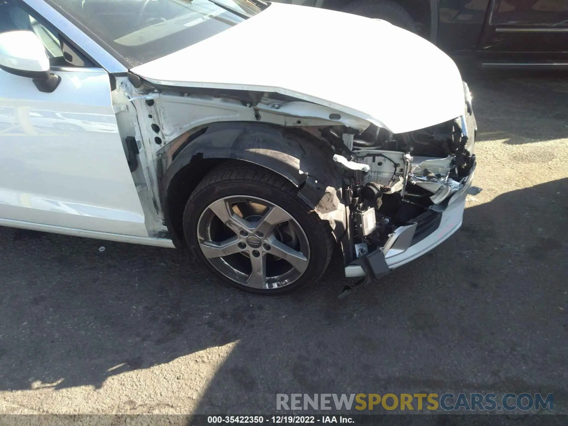 6 fotografías del automóvil dañado WAU6ULFF2K1020613 AUDI A3 CABRIOLET 2019