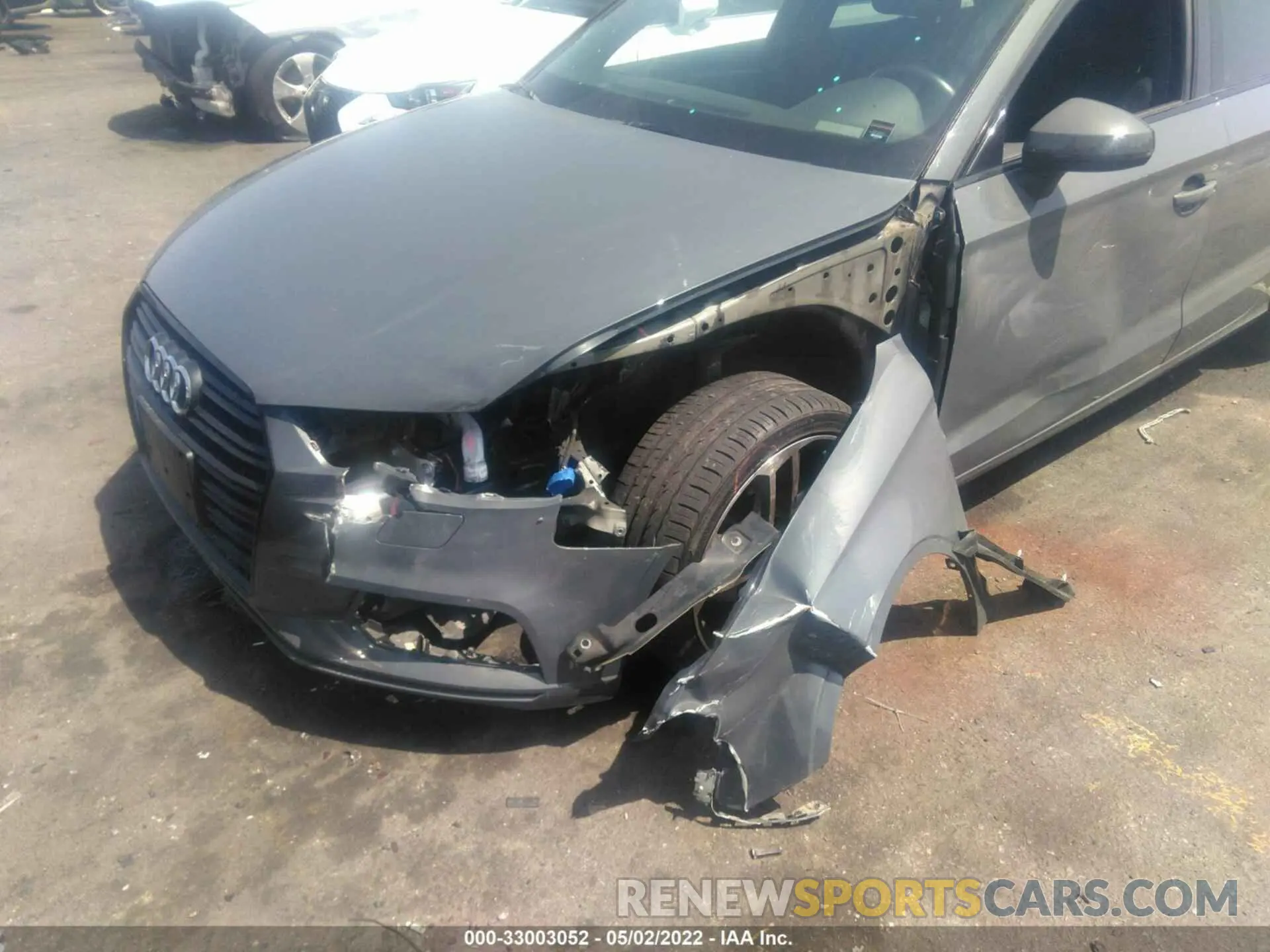 6 fotografías del automóvil dañado WAUAUGFF3KA090087 AUDI A3 SEDAN 2019