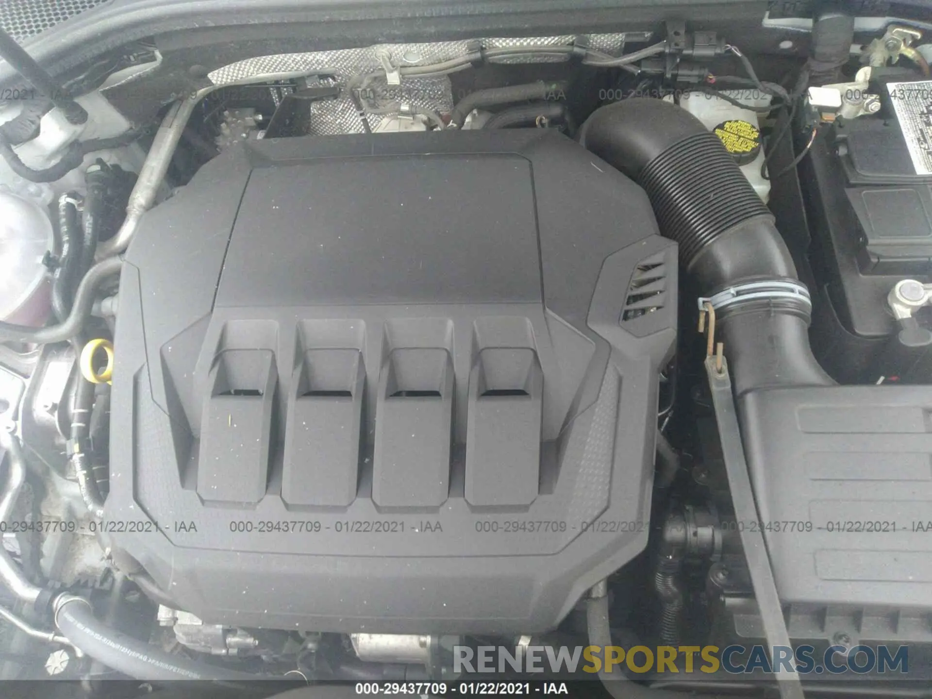 10 fotografías del automóvil dañado WAUBEGFF2LA014458 AUDI A3 SEDAN 2020
