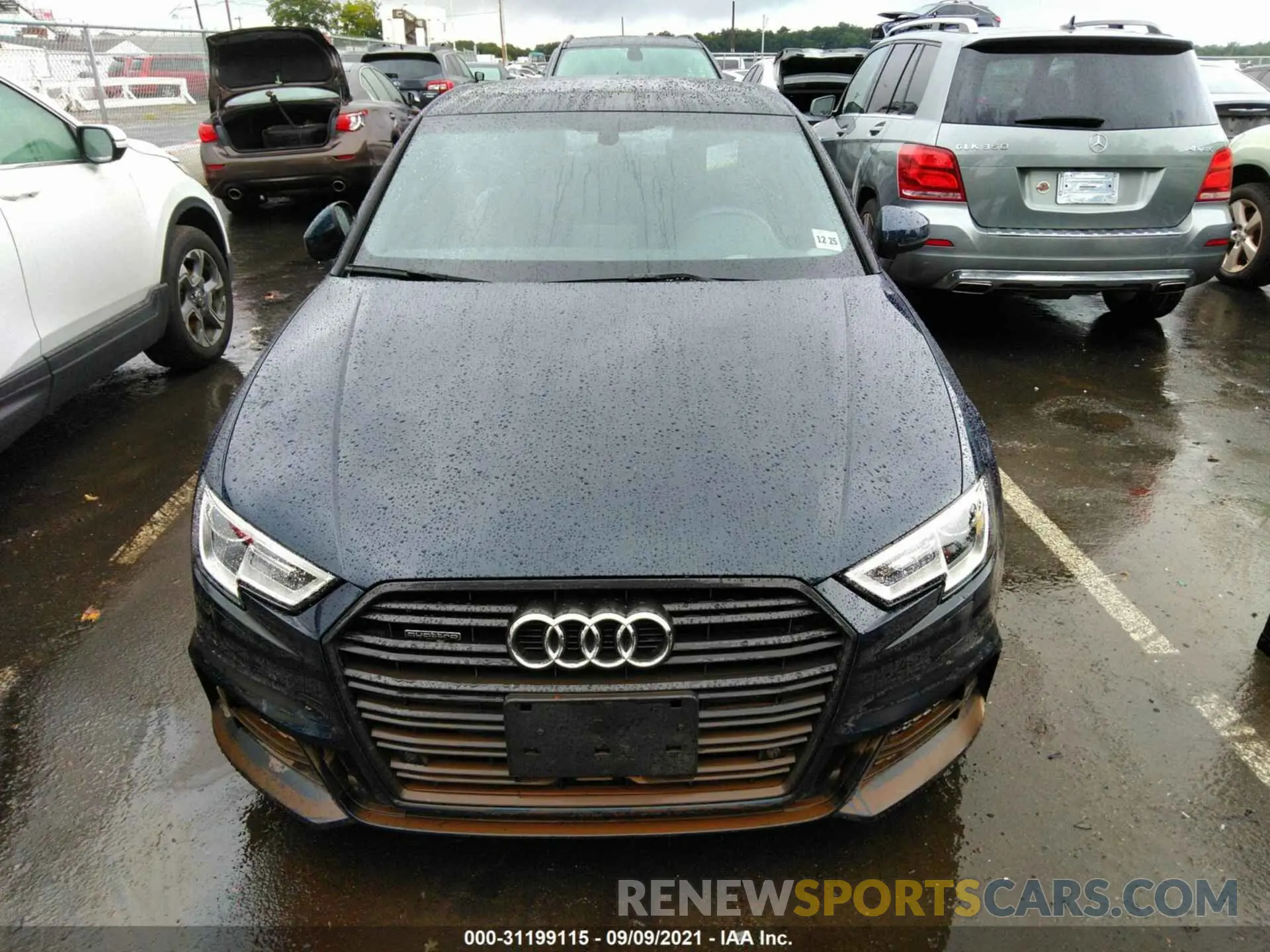 6 fotografías del automóvil dañado WAUBEGFF5LA102128 AUDI A3 SEDAN 2020