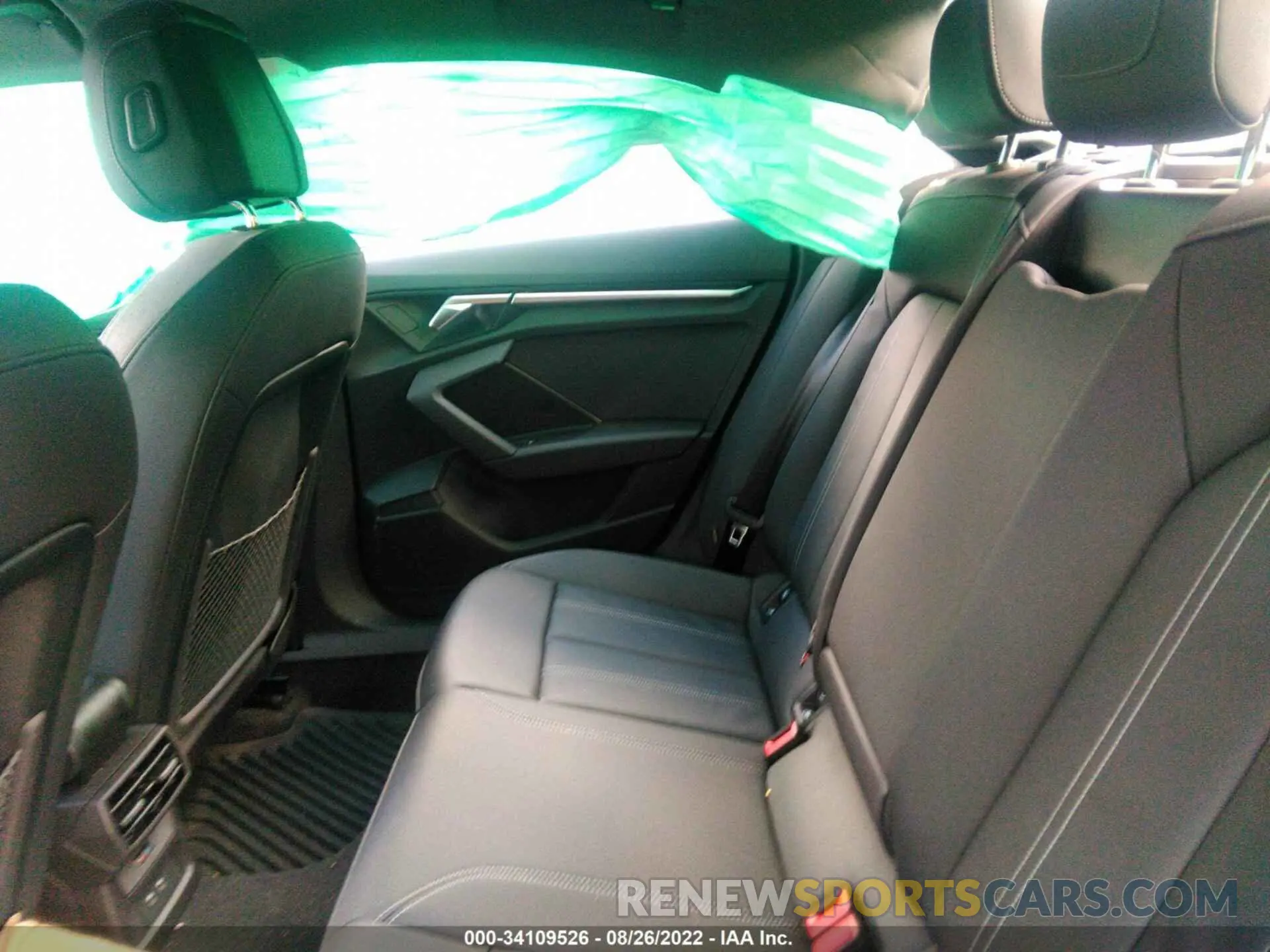 8 fotografías del automóvil dañado WAUGUDGY0NA060140 AUDI A3 SEDAN 2022