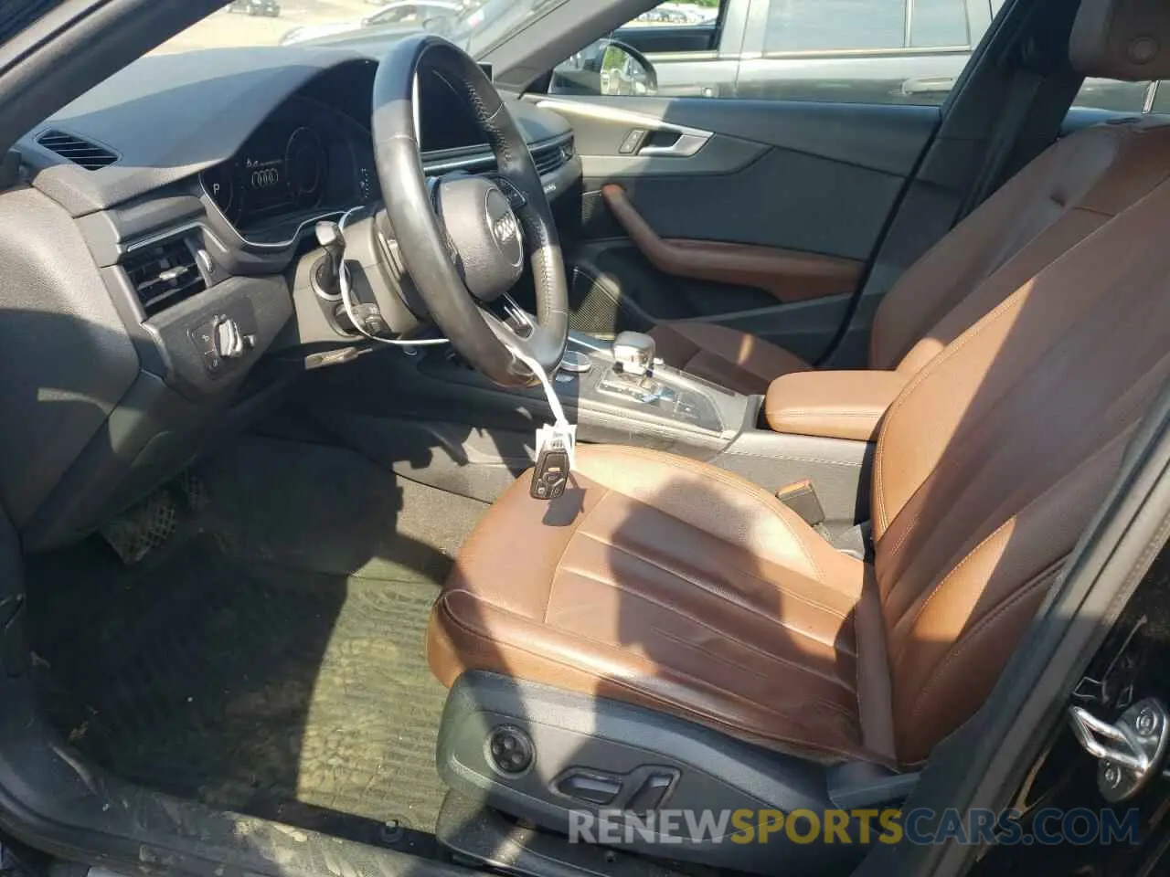 7 fotografías del automóvil dañado WAUENAF43HN040740 AUDI A4 2017