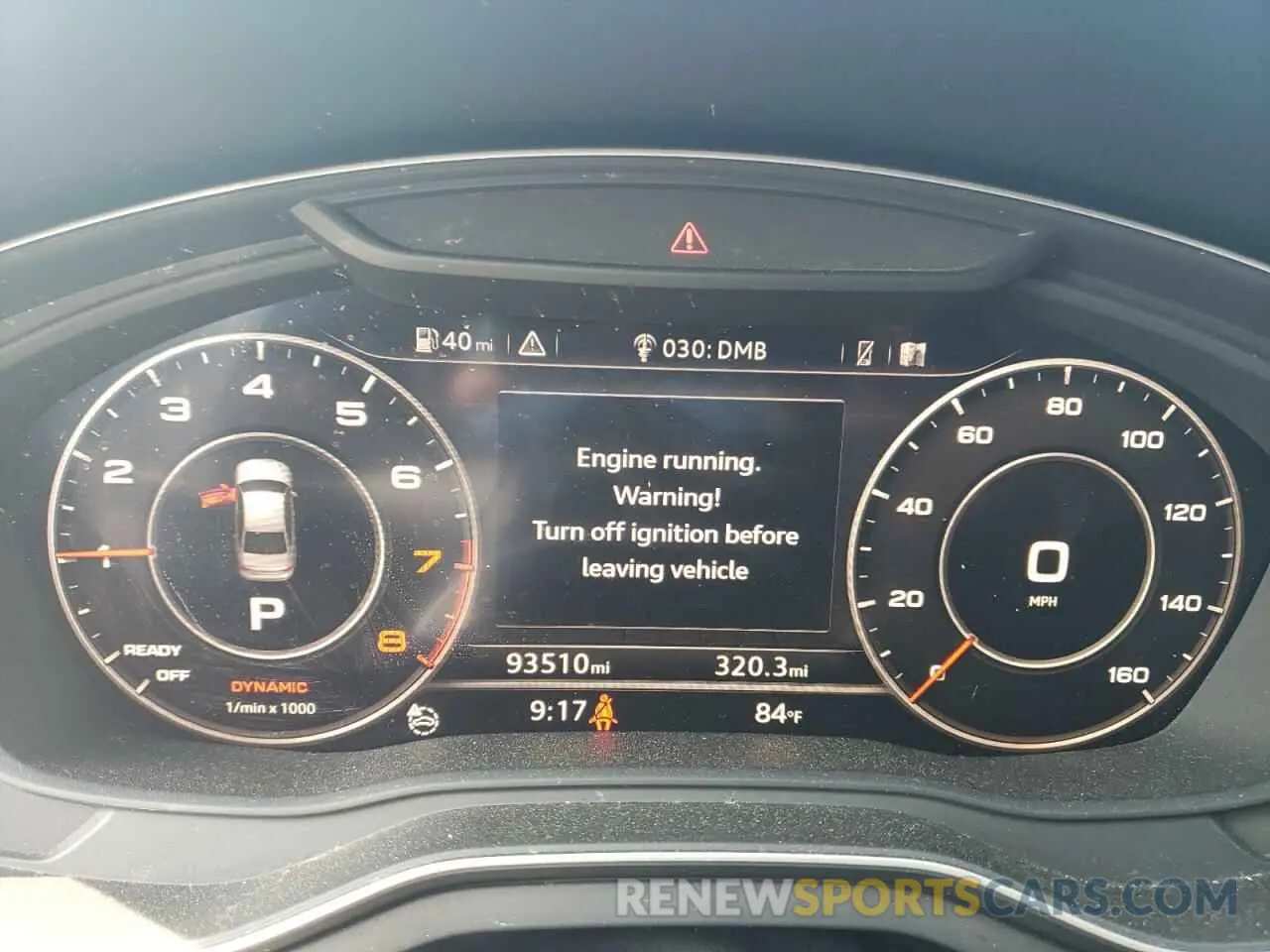 9 fotografías del automóvil dañado WAUENAF43HN040740 AUDI A4 2017