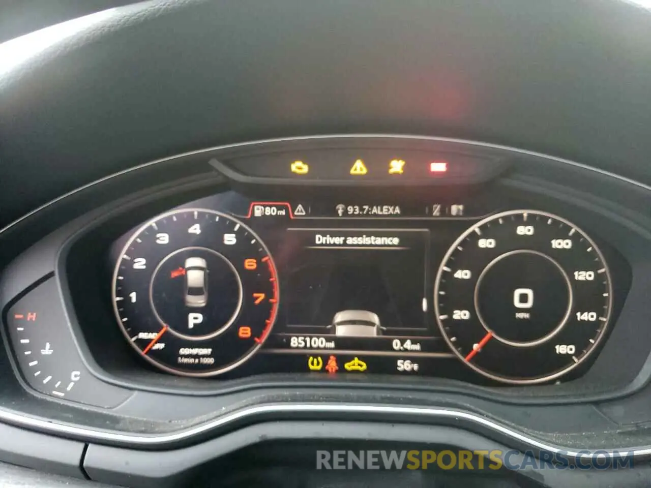 9 fotografías del automóvil dañado WAUKMAF47HN052735 AUDI A4 2017