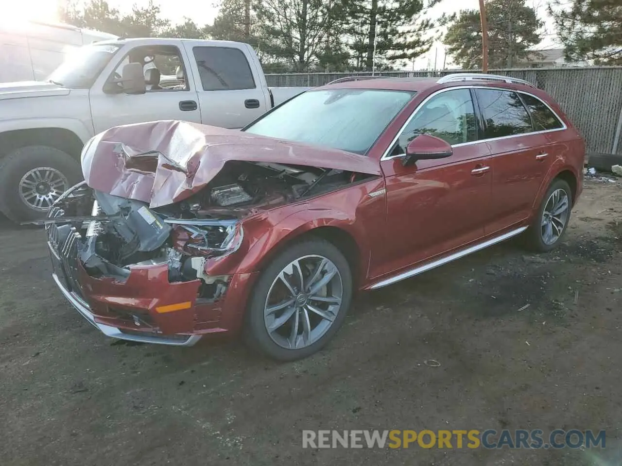 1 fotografías del automóvil dañado WA18NAF43JA142871 AUDI A4 2018