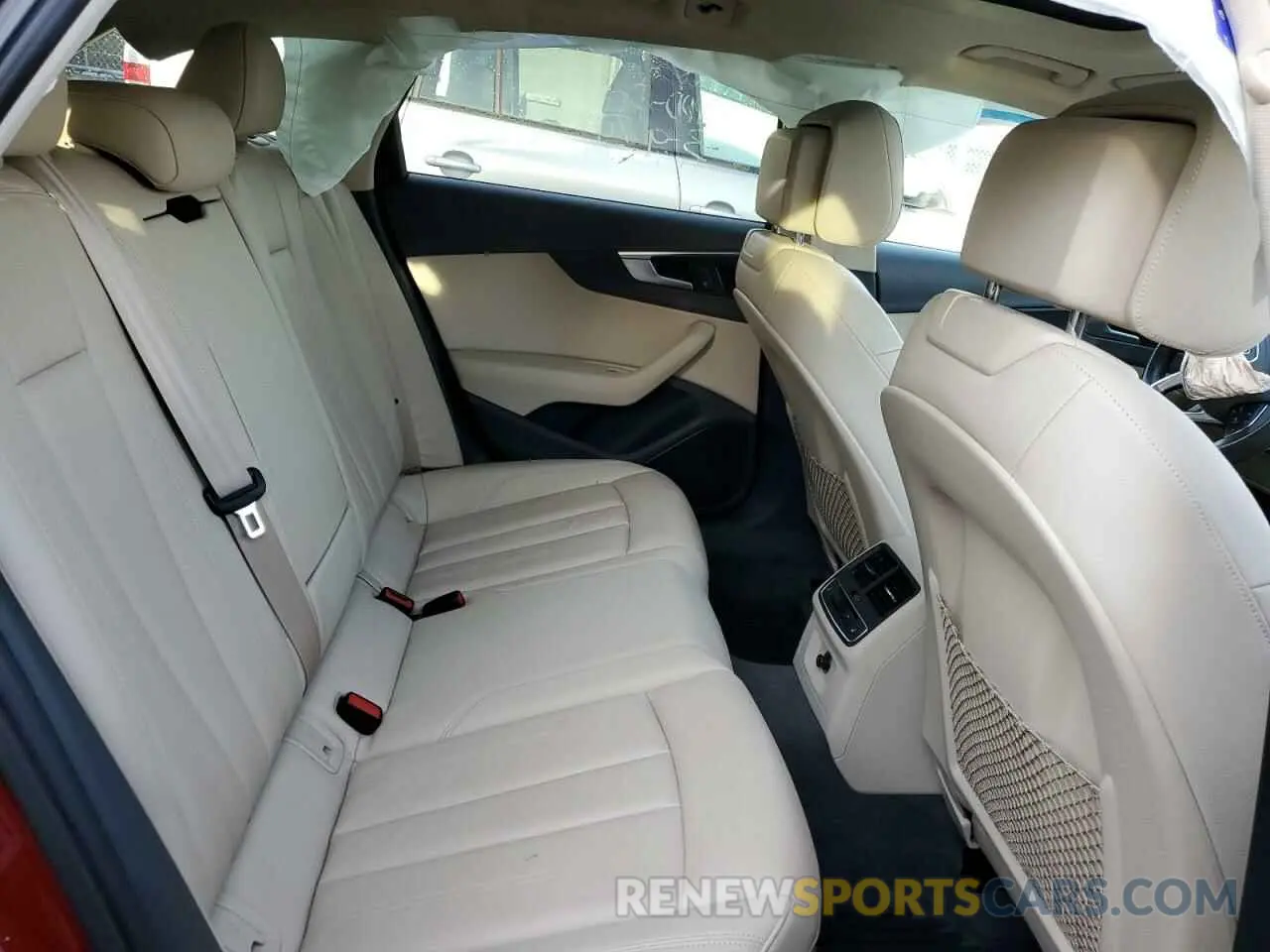 10 fotografías del automóvil dañado WA18NAF43JA142871 AUDI A4 2018