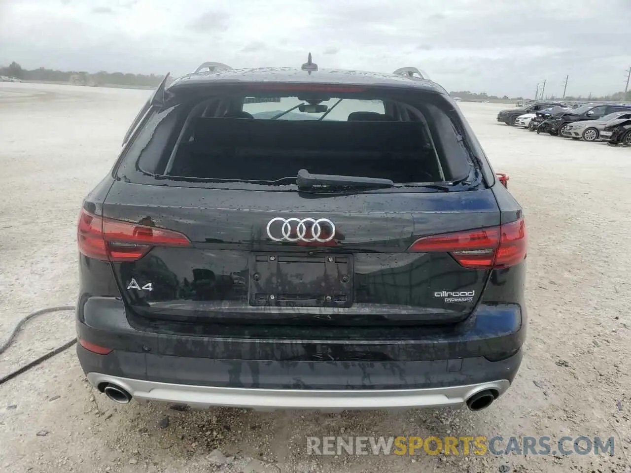 6 fotografías del automóvil dañado WA17NAF45KA037360 AUDI A4 2019