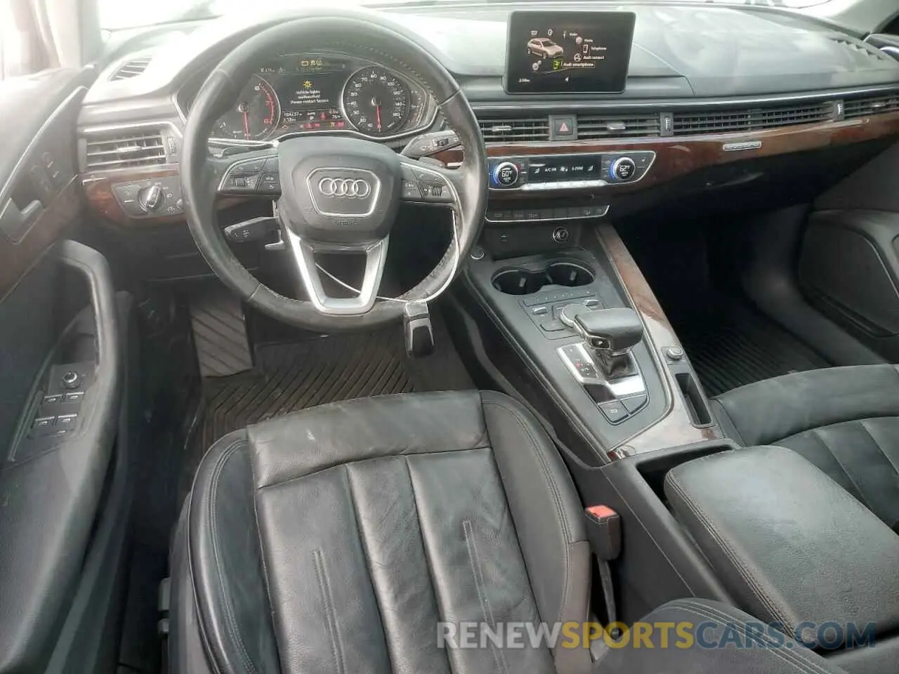 8 fotografías del automóvil dañado WA17NAF45KA037360 AUDI A4 2019