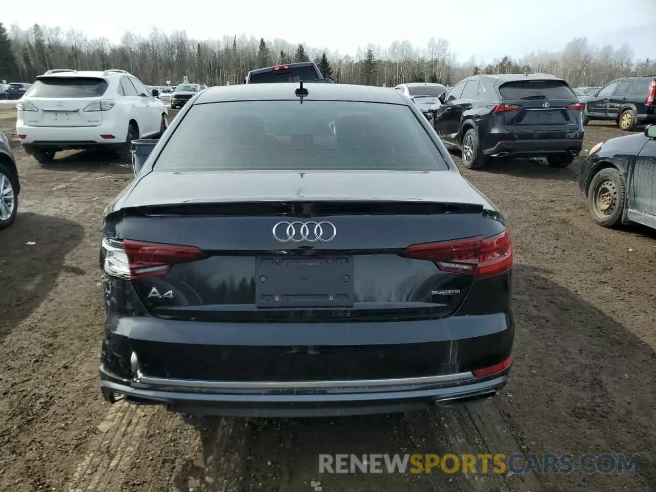 6 fotografías del automóvil dañado WAUANAF42KN012997 AUDI A4 2019