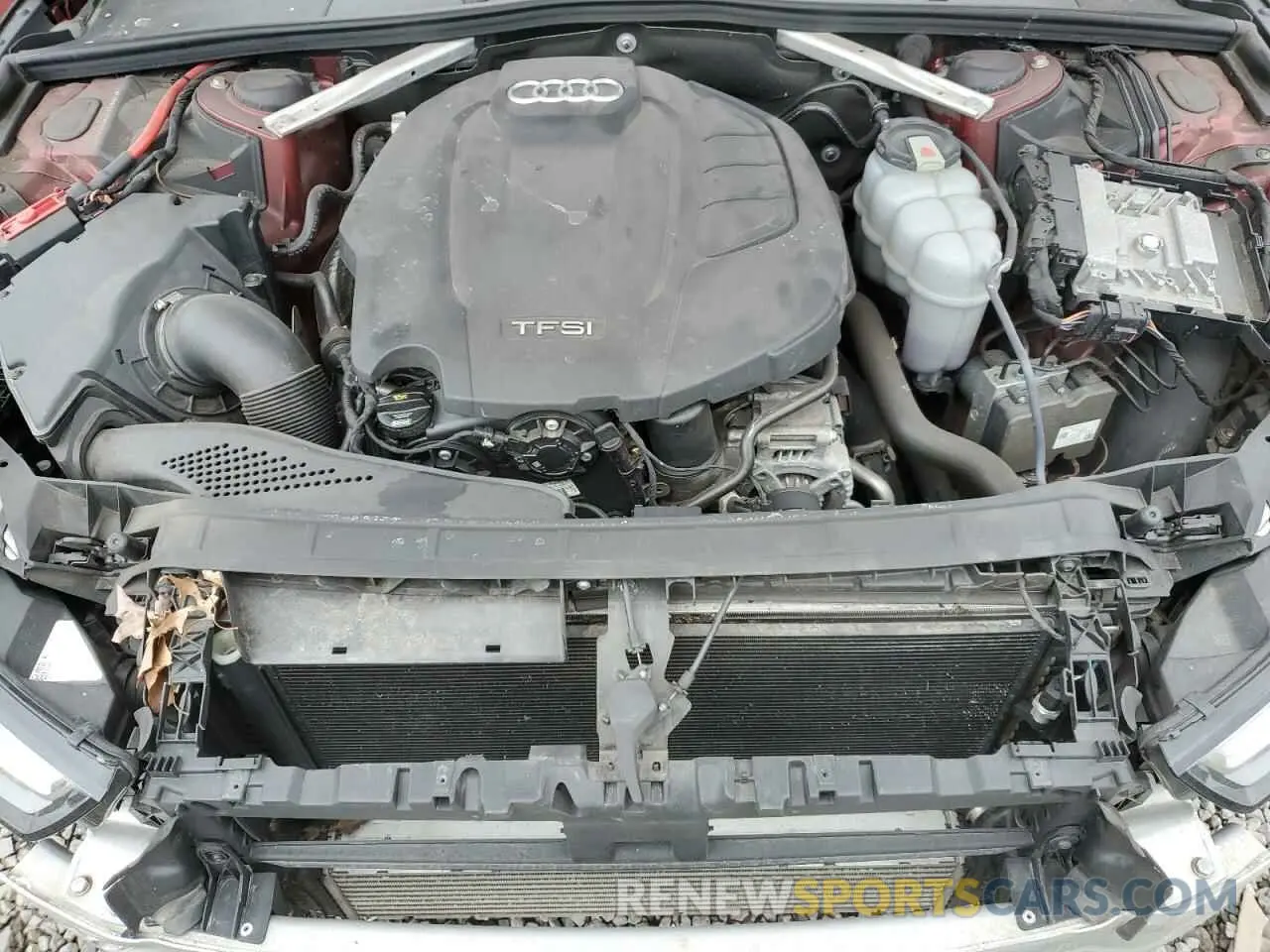11 fotografías del automóvil dañado WAUDNAF42KN019767 AUDI A4 2019