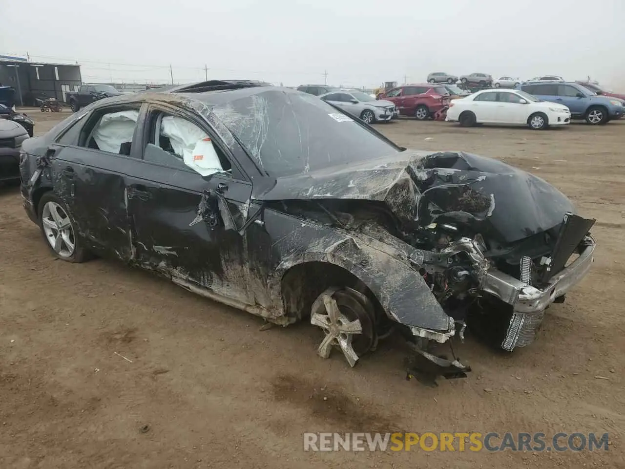 4 fotografías del automóvil dañado WAUDNAF43KN018868 AUDI A4 2019