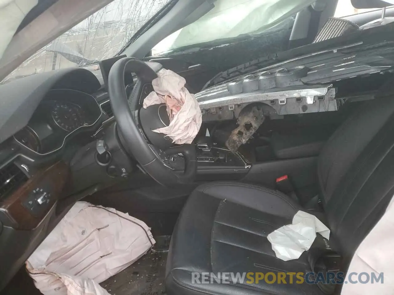 7 fotografías del automóvil dañado WAUDNAF43KN018868 AUDI A4 2019