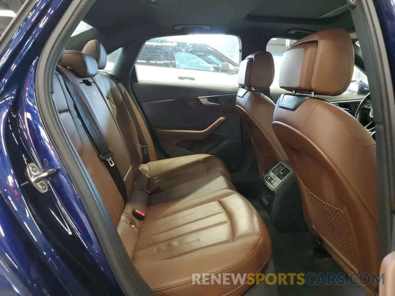 10 fotografías del automóvil dañado WAUDNAF44KA101930 AUDI A4 2019