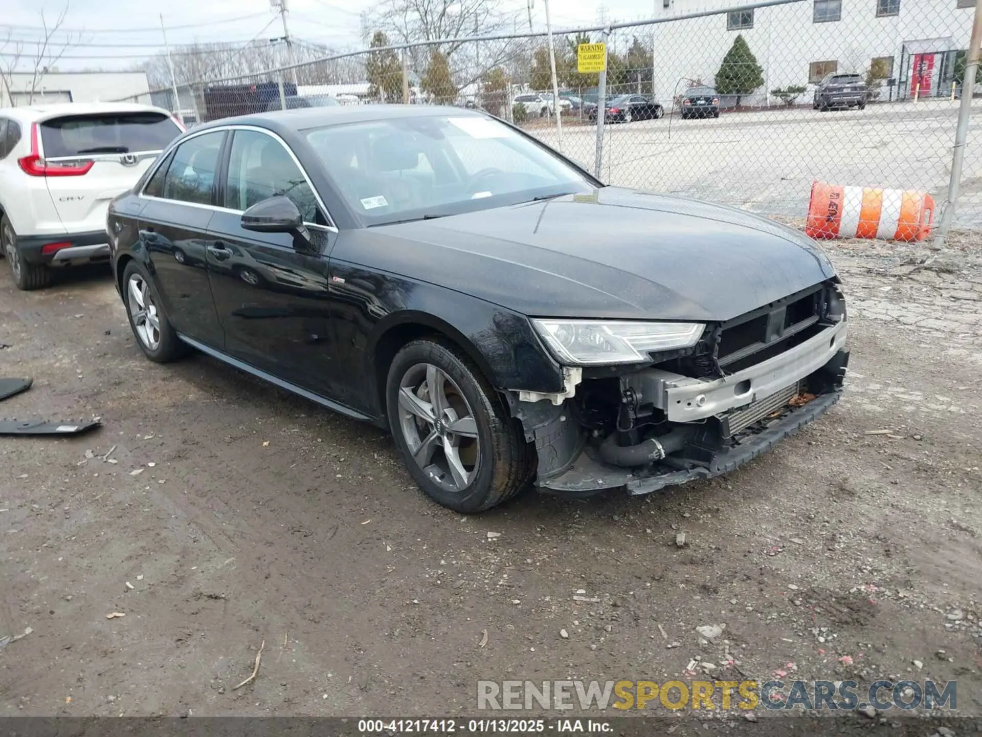 1 fotografías del automóvil dañado WAUDNAF45KA108157 AUDI A4 2019