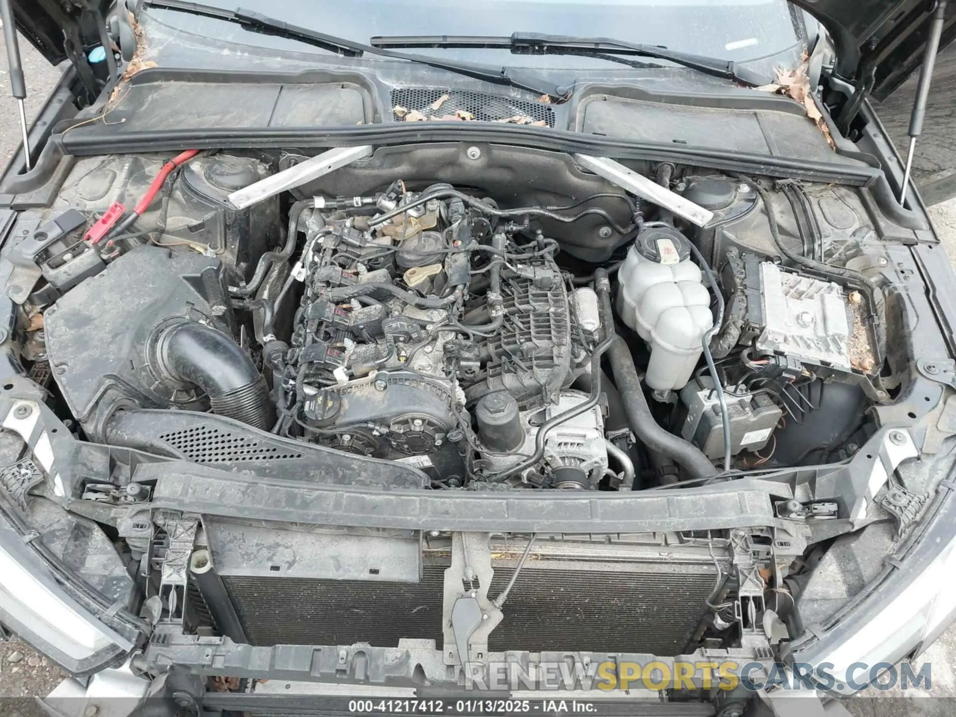 10 fotografías del automóvil dañado WAUDNAF45KA108157 AUDI A4 2019