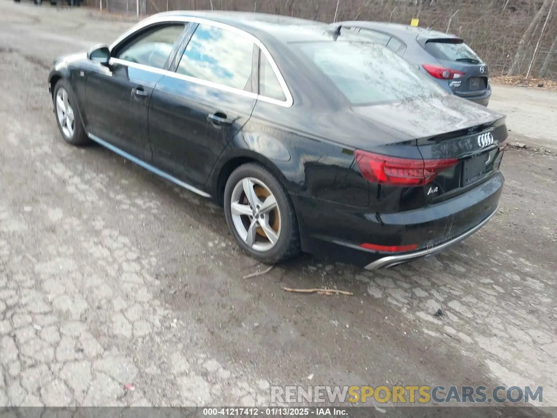 3 fotografías del automóvil dañado WAUDNAF45KA108157 AUDI A4 2019